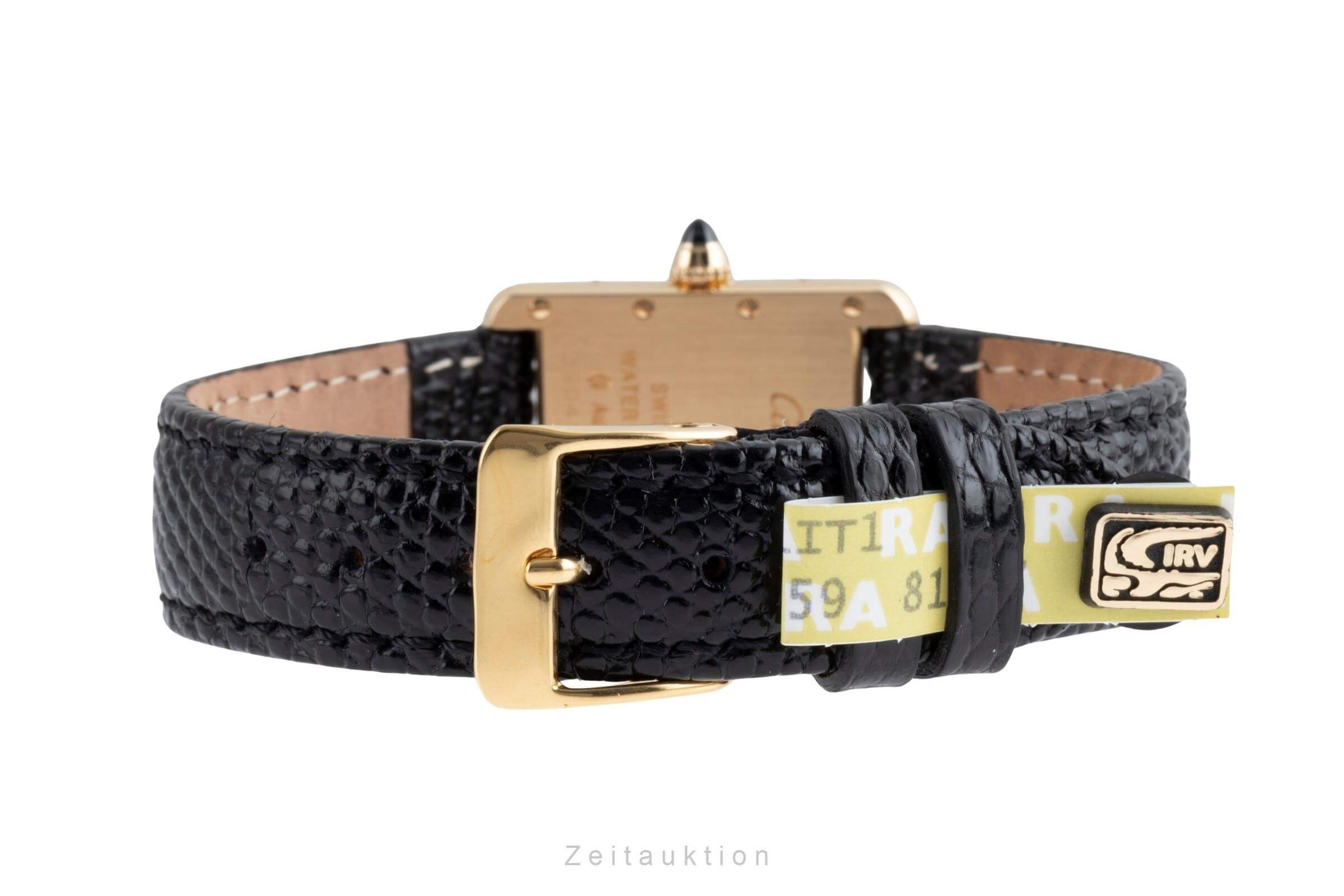 Cartier Tank oro 18 ct quarzo orologio da donna W1529856 LP: 11000EUR  [2502041]