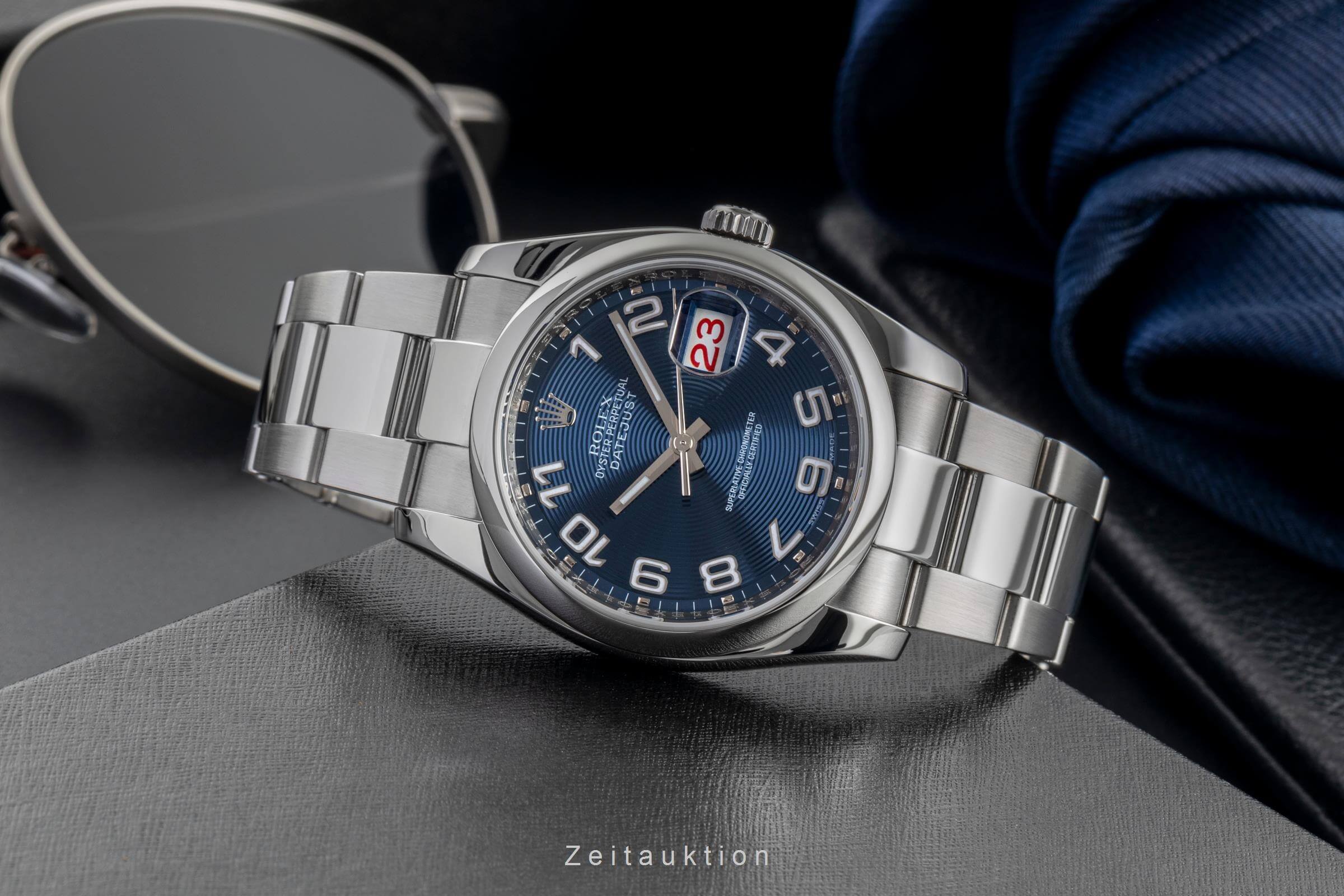 Rolex Datejust acciaio automatismo orologio da uomo 116200  [2502042]