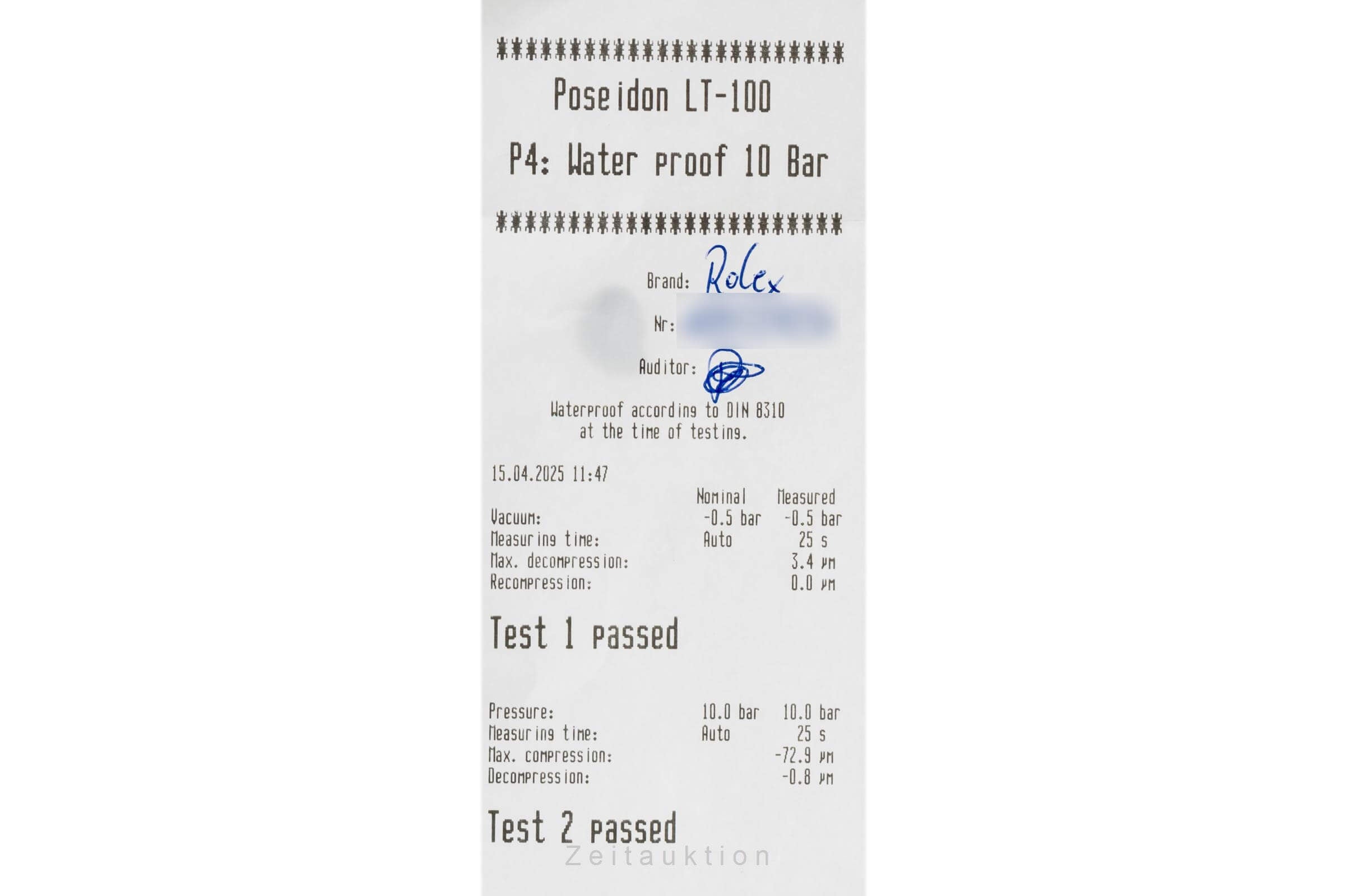 Rolex Datejust acciaio automatismo orologio da uomo 116200  [2502042]