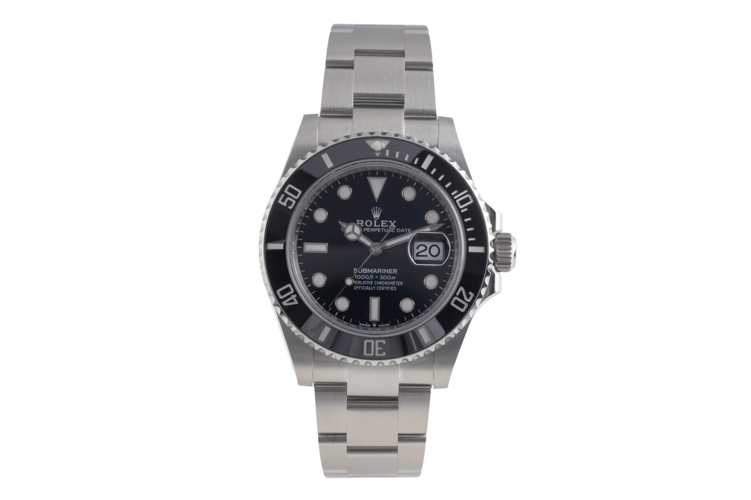 Rolex Submariner steel automatic men's watch 126610LN  [2502044]