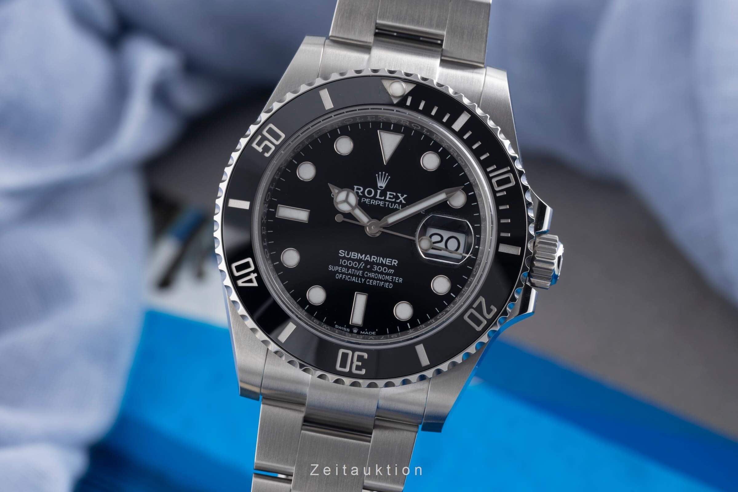 Rolex Submariner acero automático 3235 126610LN 2502044