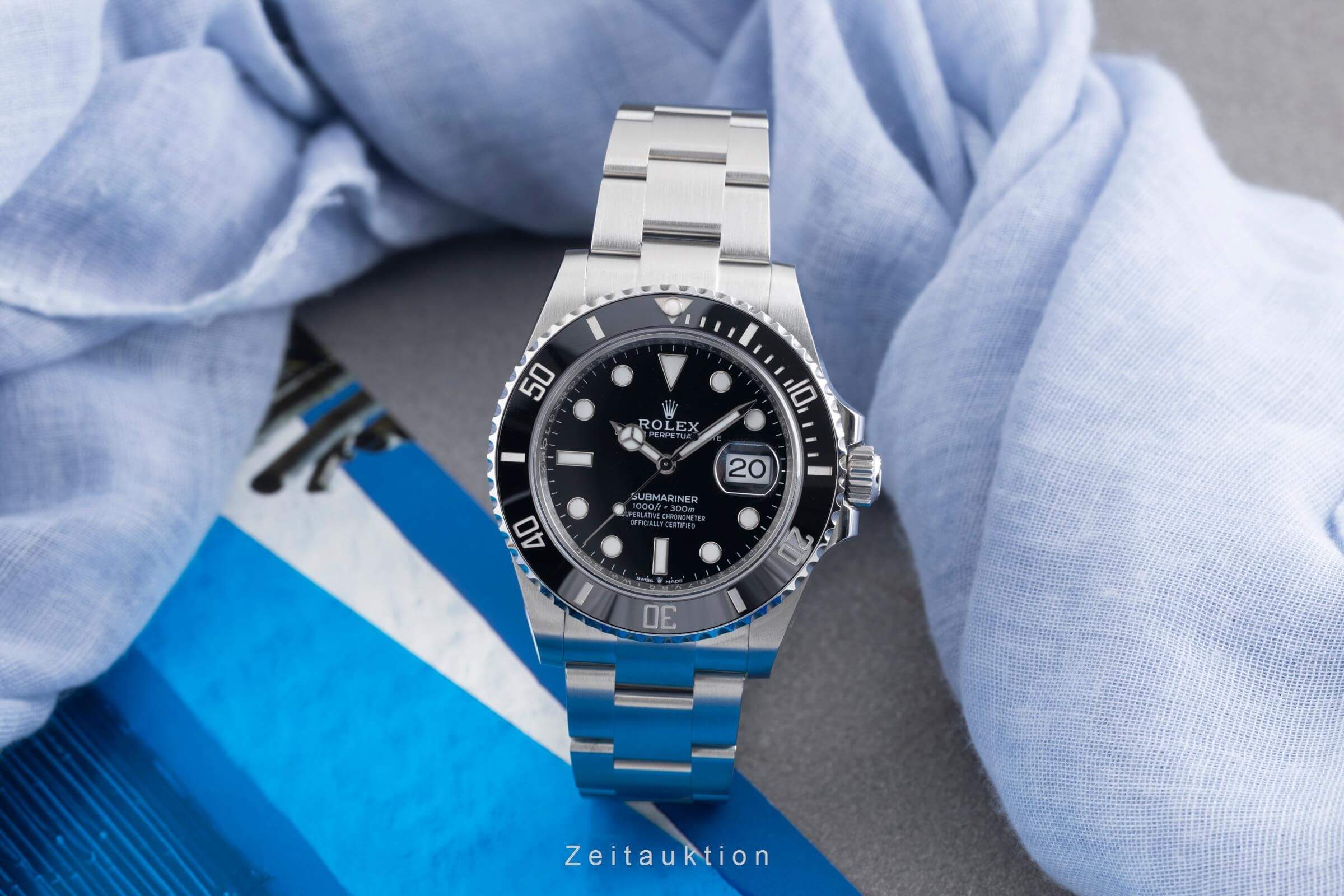 Rolex Submariner steel automatic men's watch 126610LN  [2502044]