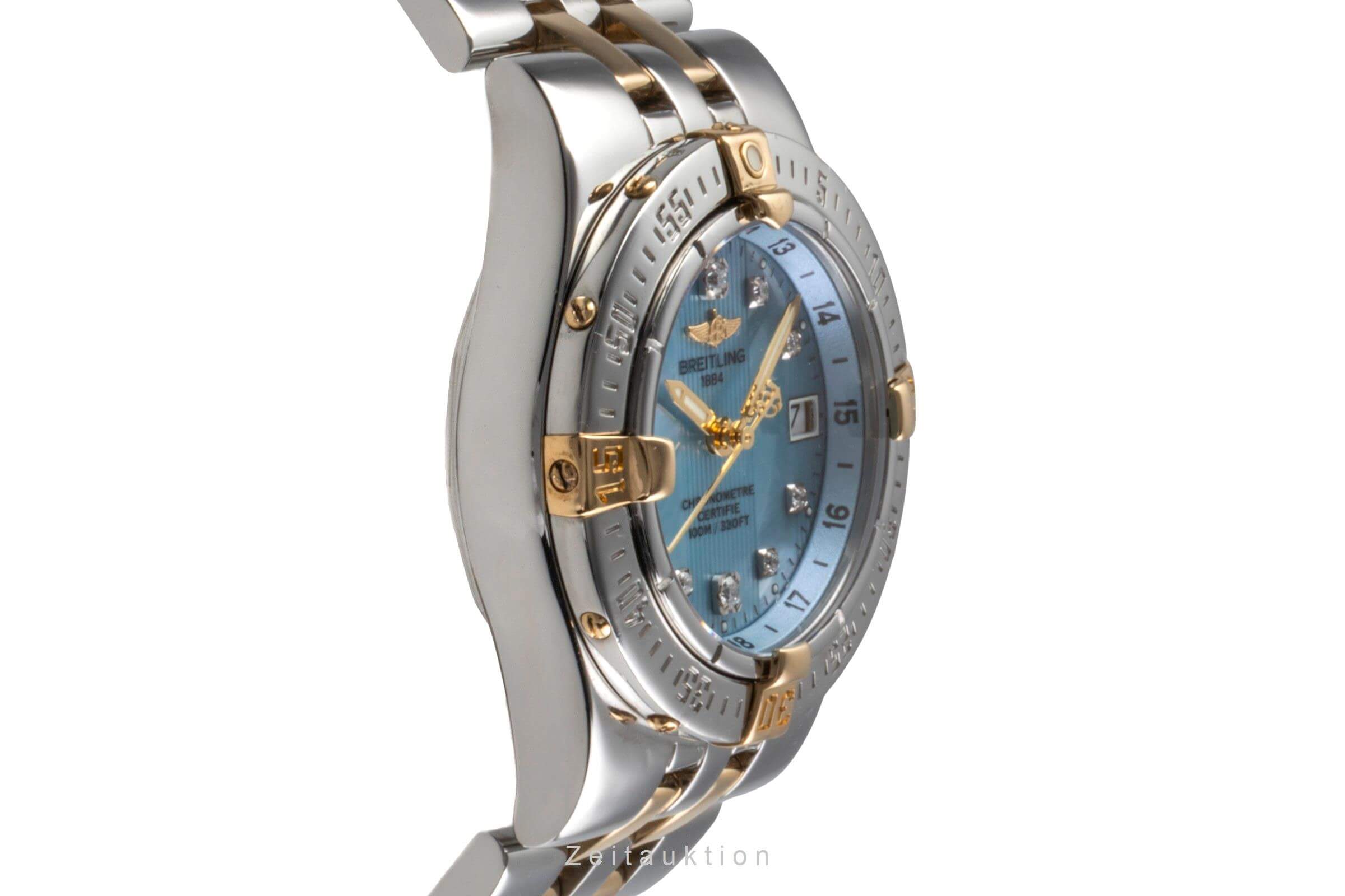 Breitling Starliner Edelstahl / Gold Quarz MOP Dial Diamonds Damen Ref. B71340  [2502046]