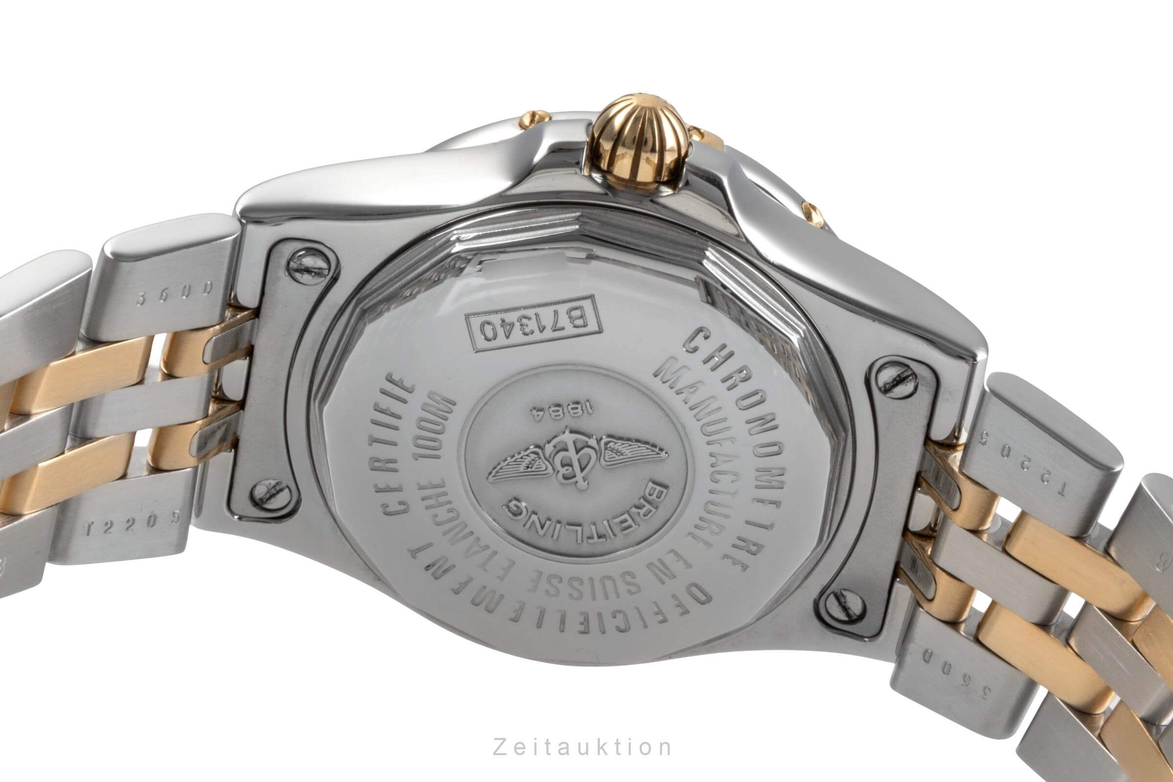 Breitling Starliner Edelstahl / Gold Quarz MOP Dial Diamonds Damen Ref. B71340  [2502046]