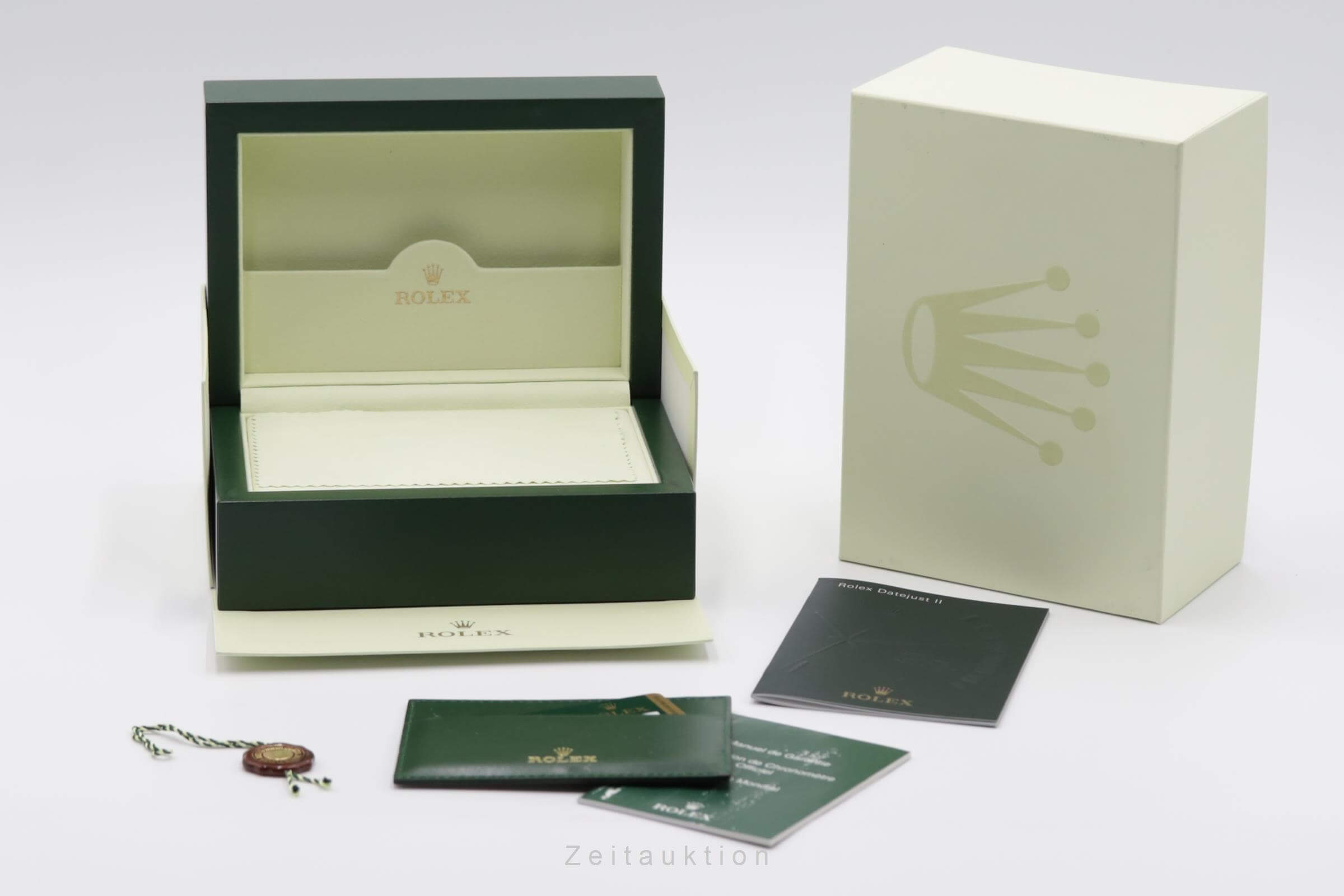 Rolex Datejust II Stahl / Weissgold Black Dial Automatik Herrenuhr Ref. 116334 [2502047]