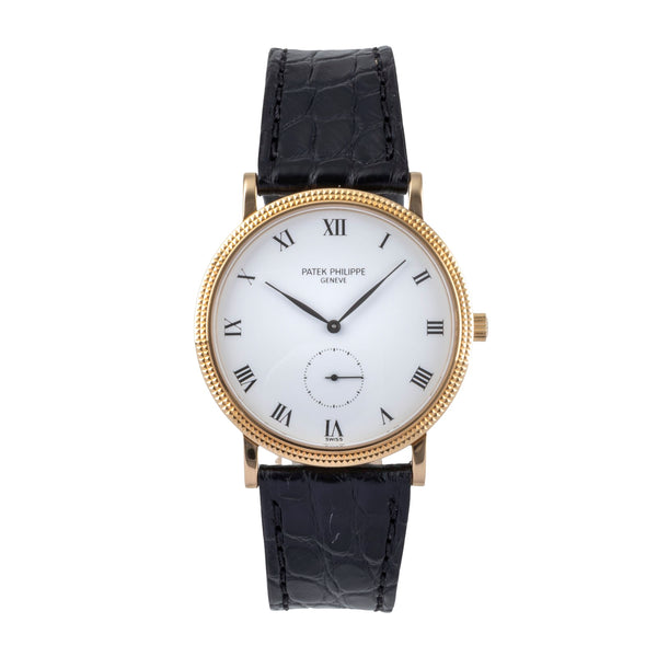 Patek Philippe Calatrava 18K Gold Handaufzug Ref. 3919 Klassiker VP: 32560 € [2502048]