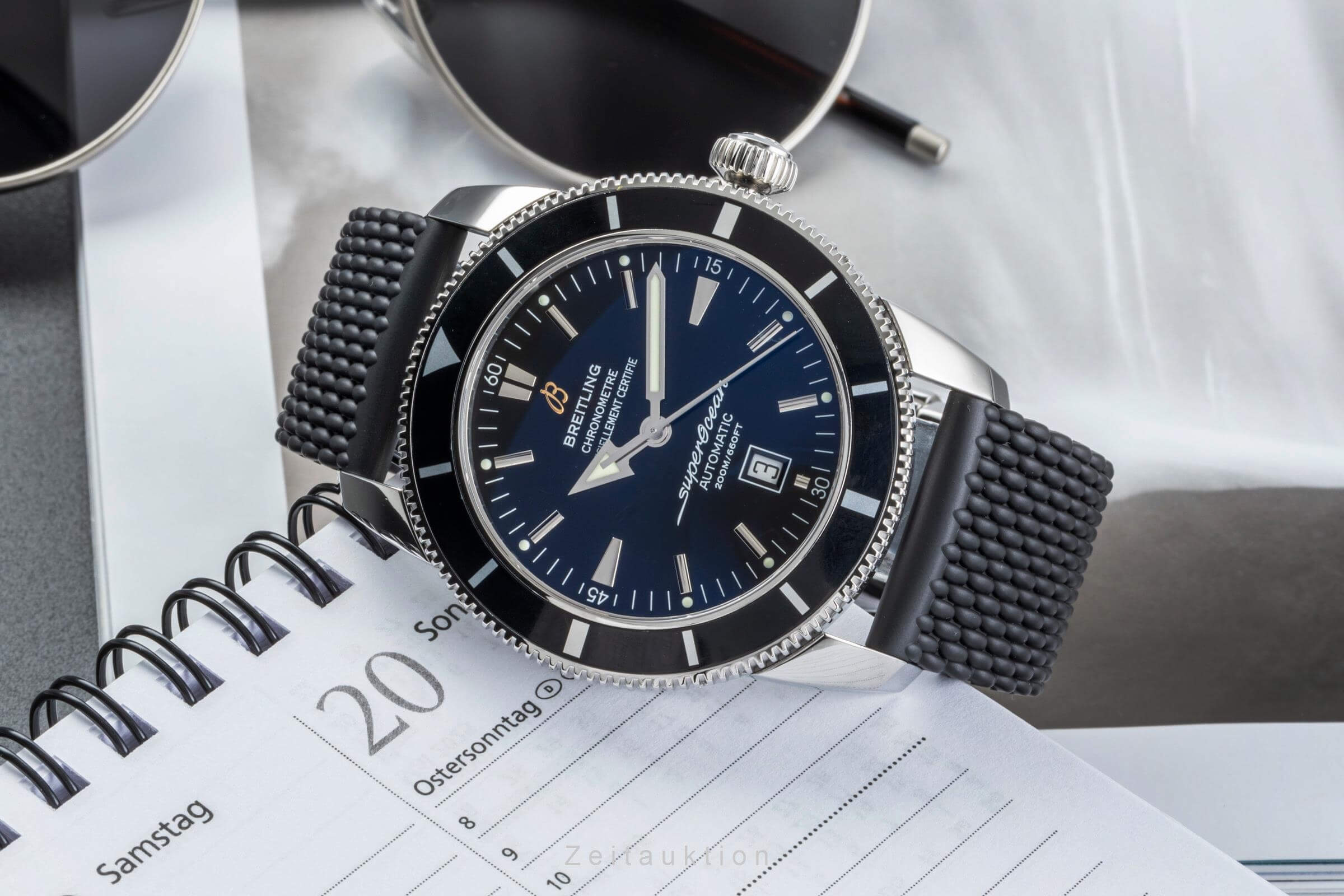 Breitling Superocean acciaio automatismo orologio da uomo A17320  [2502051]