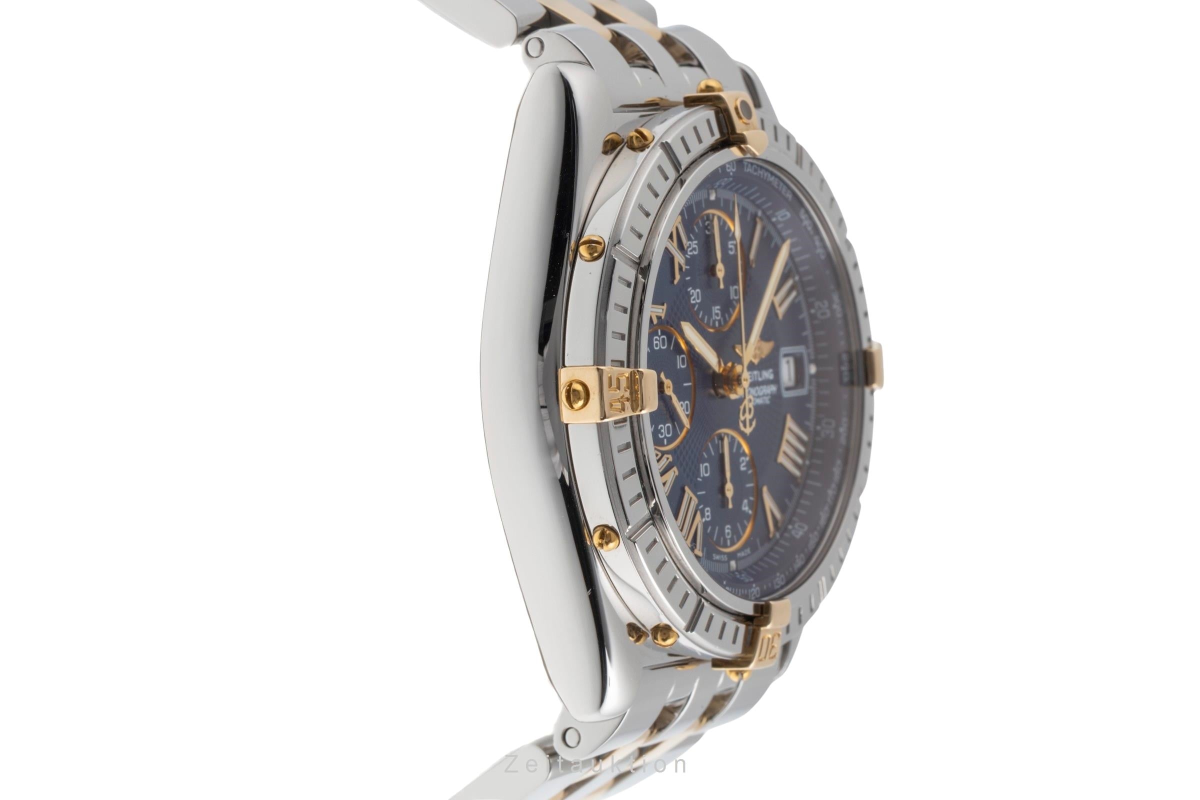 Breitling Chronomat cronografo acciaio / dorato automatismo orologio da uomo 81950  [2502052]