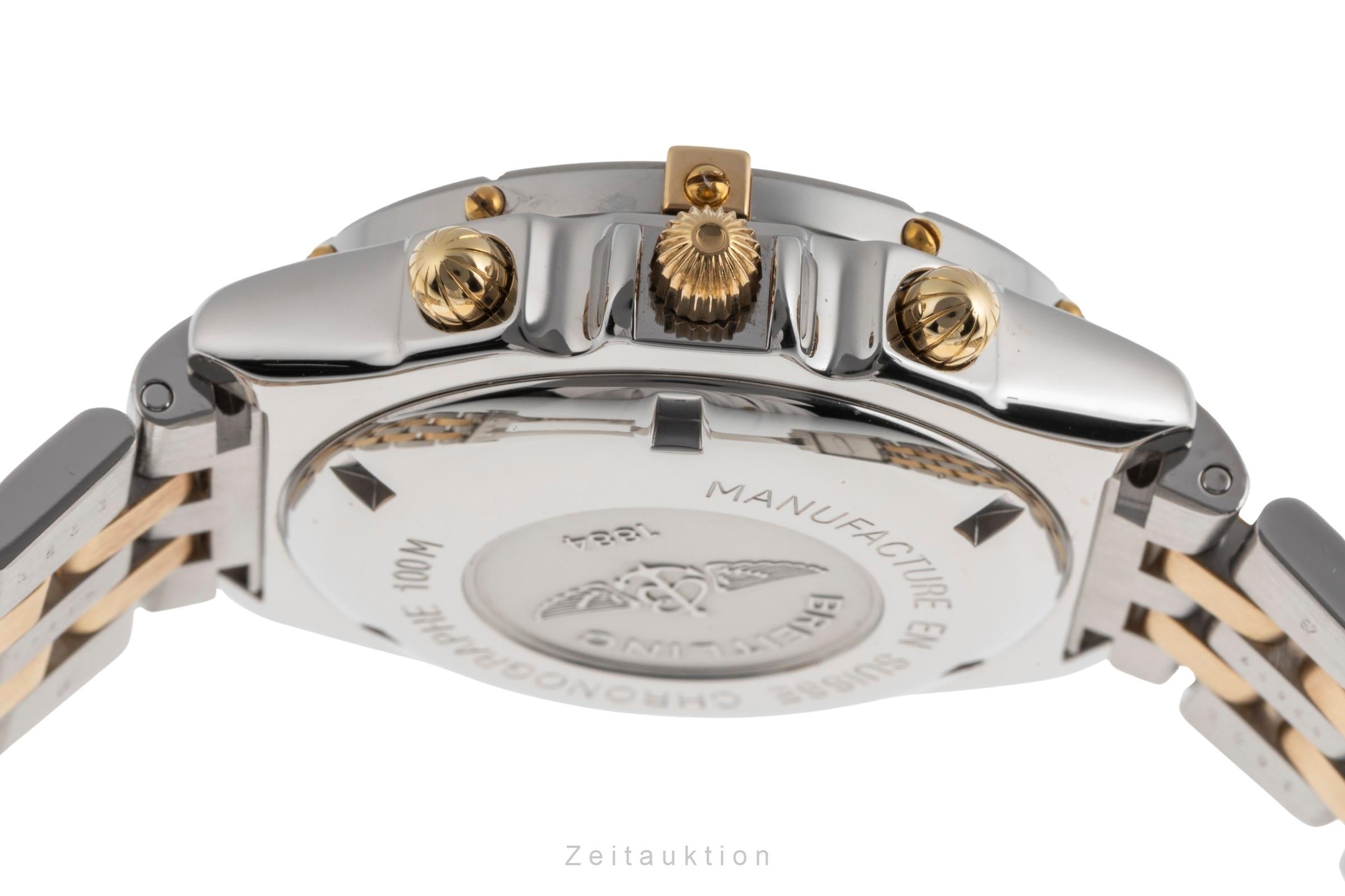 Breitling Chronomat cronografo acciaio / dorato automatismo orologio da uomo 81950  [2502052]