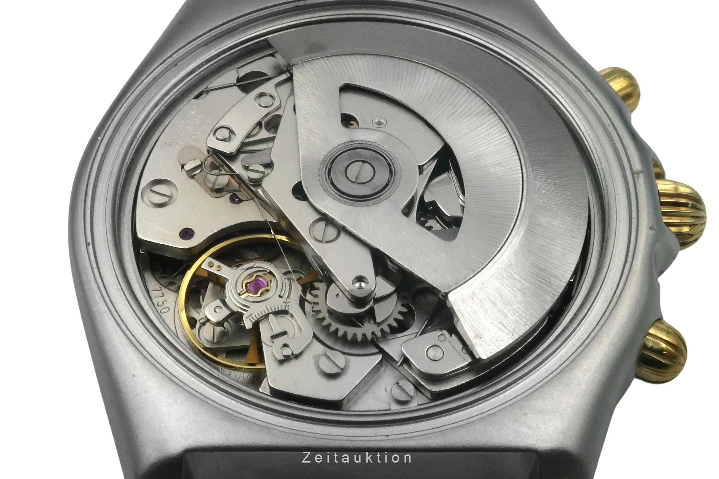 Breitling Chronomat cronografo acciaio / dorato automatismo orologio da uomo 81950  [2502052]