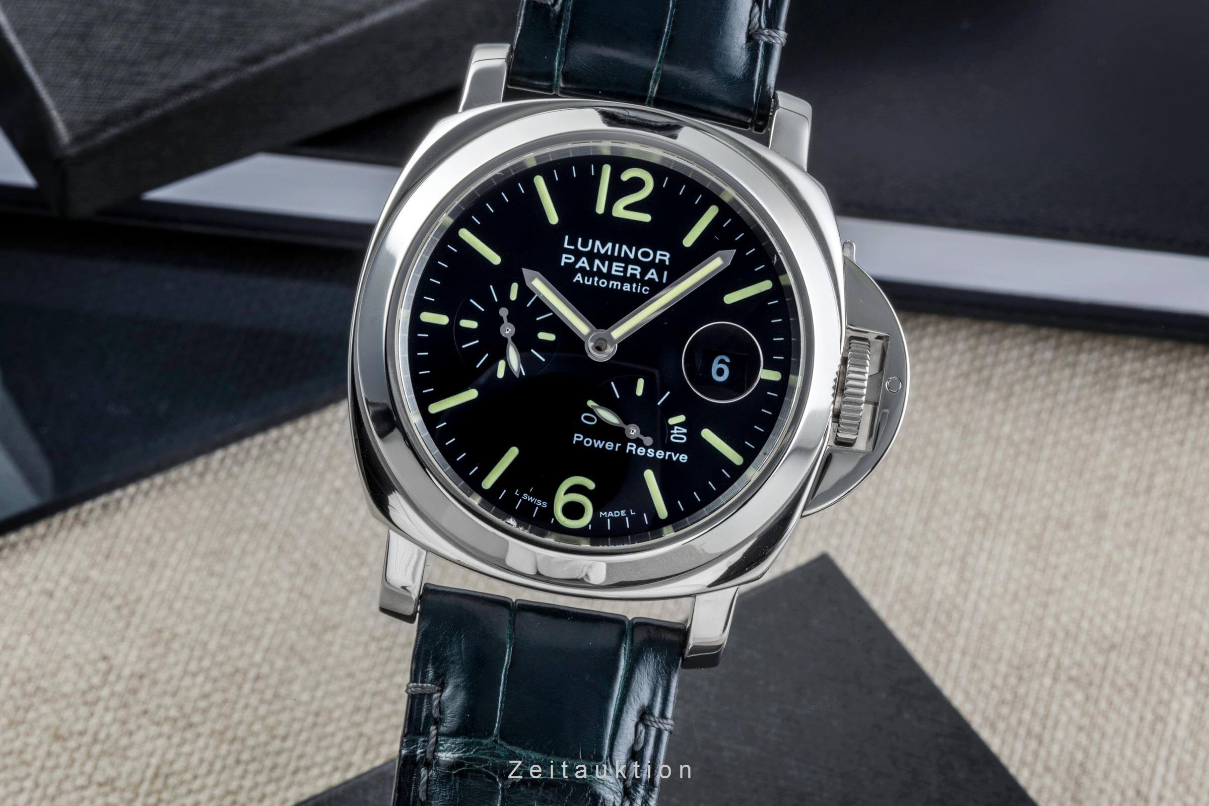 Panerai Luminor Power Reserve Automatik Stahl Herrenuhr Ref. PAM00090 [2502053]