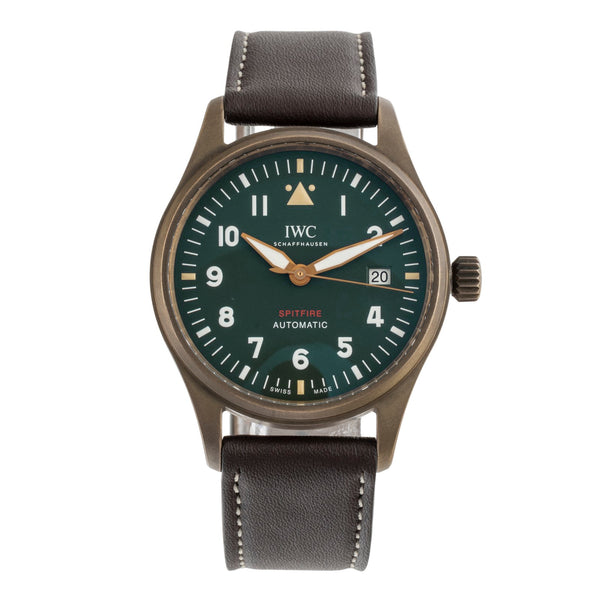 IWC Pilot's Watch Automatik Spitfire Bronze Herrenuhr Ref. IW326802 B&P 2020 [2502056]