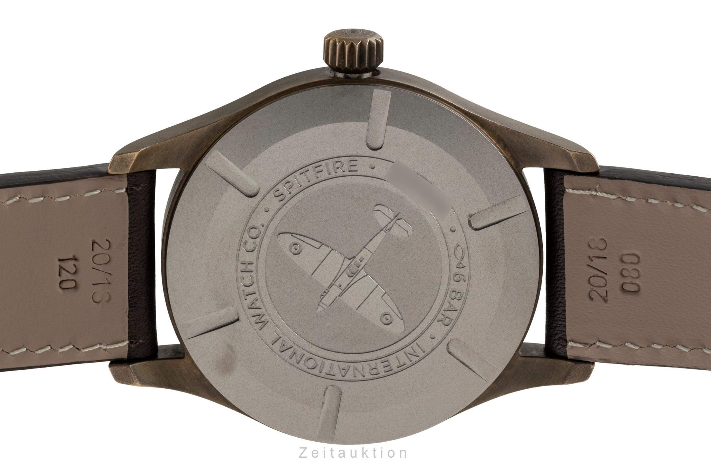 IWC Pilot's Watch Automatik Spitfire Bronze Herrenuhr Ref. IW326802 B&P 2020 [2502056]