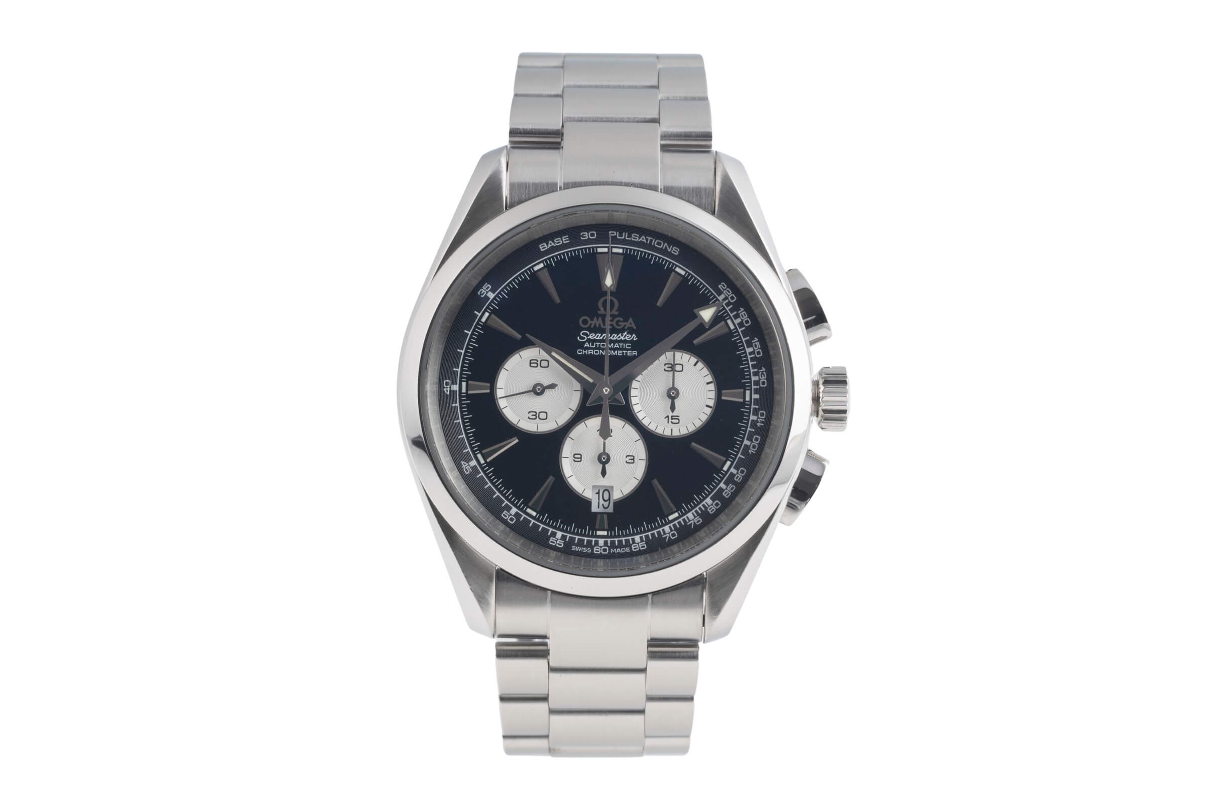 Omega Seamaster chronographe acier automatique montre pour hommes 221.10.42.10.01.002  [2502058]