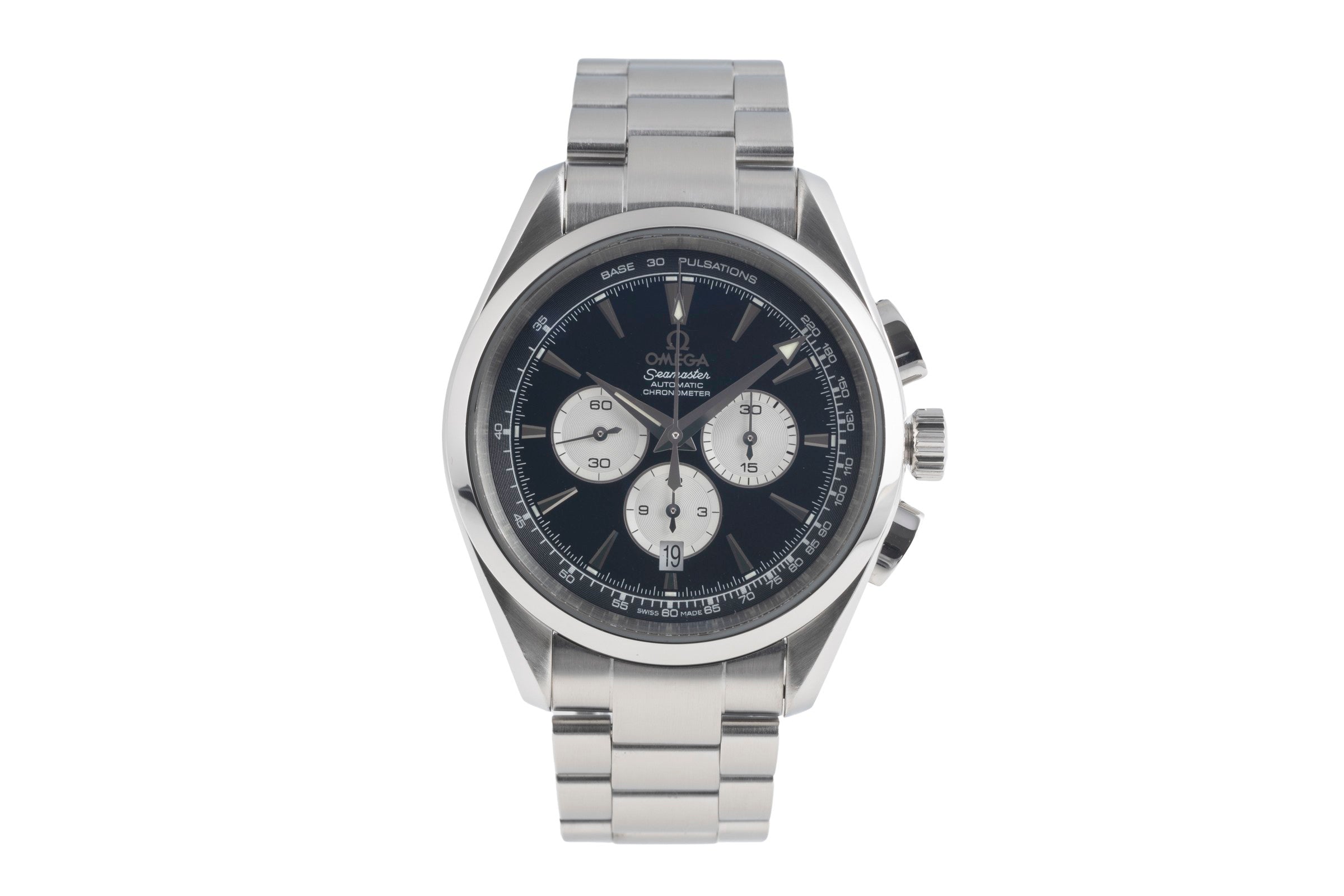 Omega Seamaster chronograph steel automatic men's watch 221.10.42.10.01.002  [2502058]