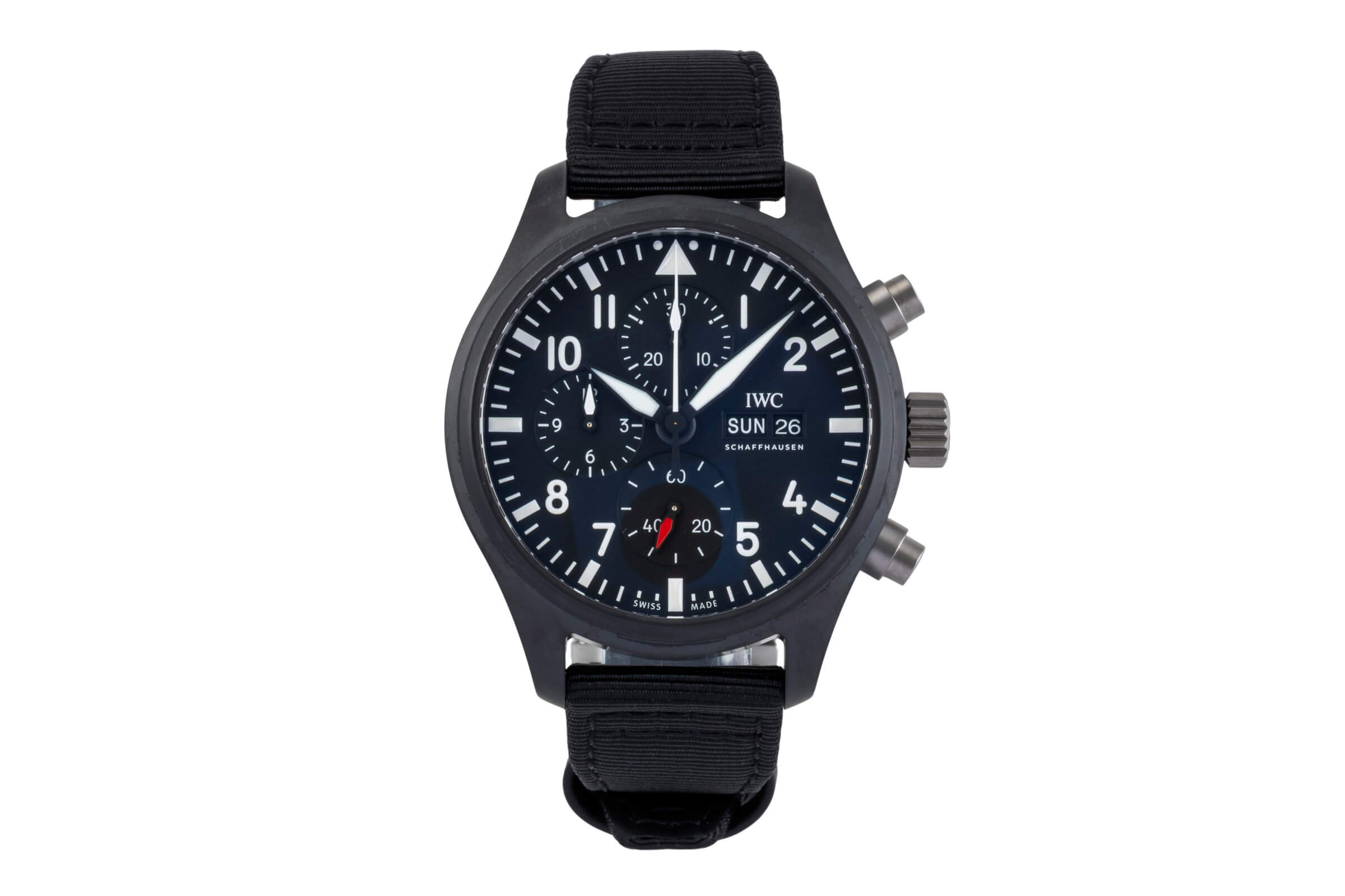 IWC Pilot´s Watch Chronograph Top Gun Keramik Automatik Ref. IW389101 B&P 2024 [2502059]