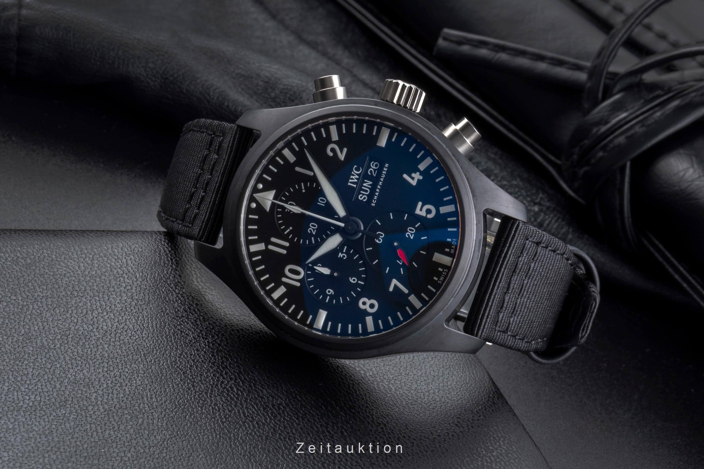 IWC Pilot´s Watch Chronograph Top Gun Keramik Automatik Ref. IW389101 B&P 2024 [2502059]