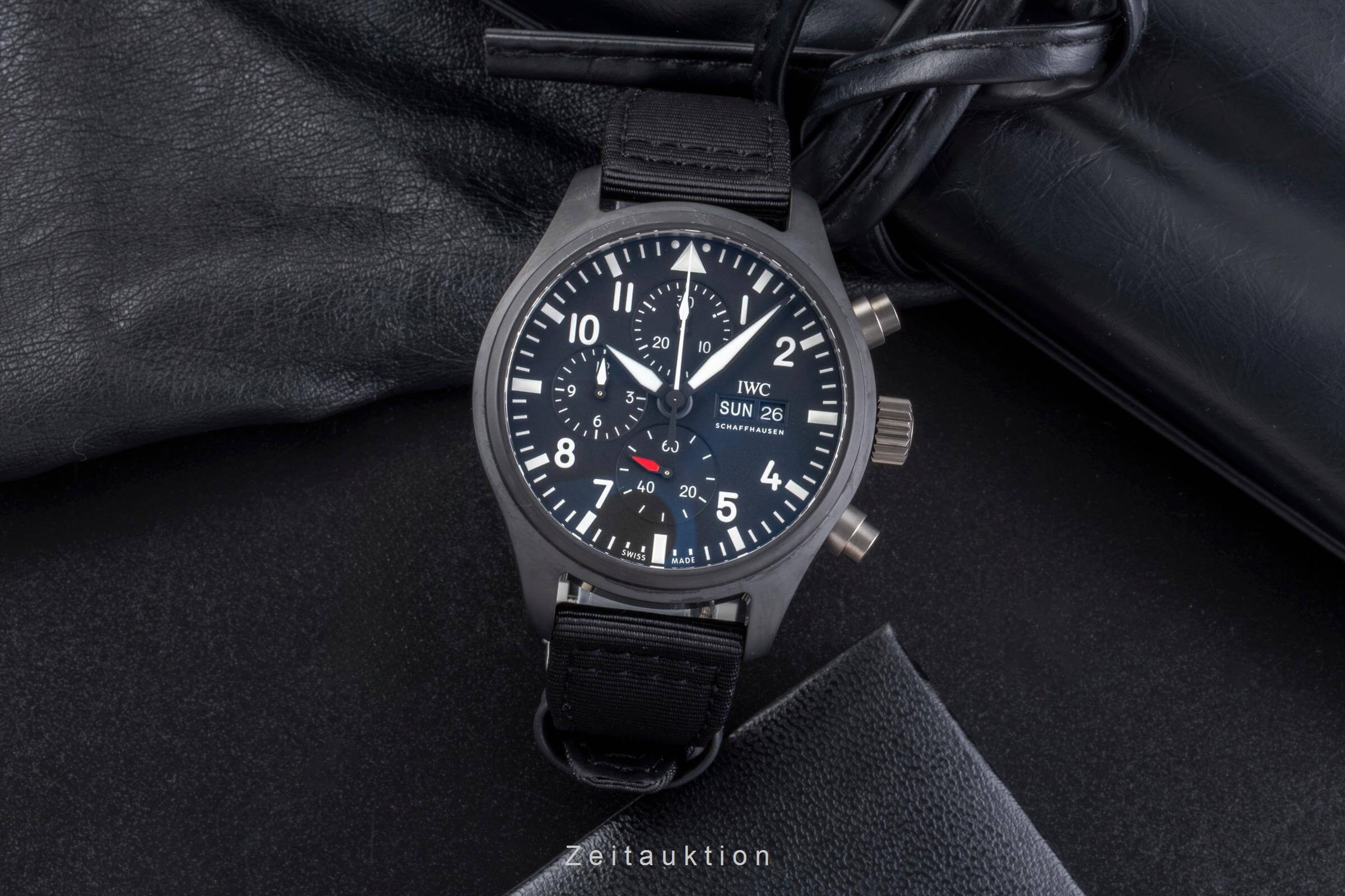 IWC Pilot´s Watch Chronograph Top Gun Keramik Automatik Ref. IW389101 B&P 2024 [2502059]