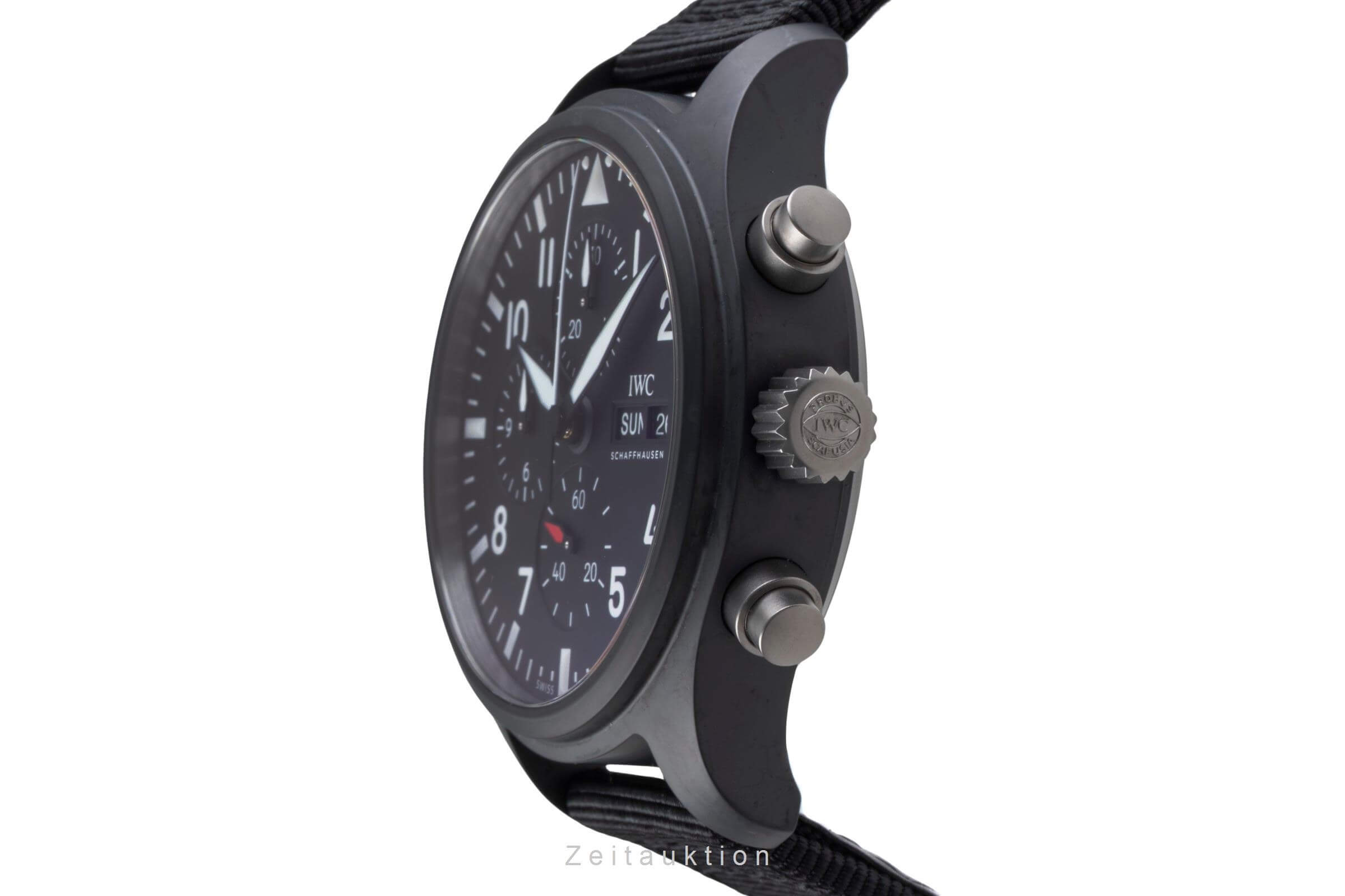 IWC Pilot´s Watch Chronograph Top Gun Keramik Automatik Ref. IW389101 B&P 2024 [2502059]
