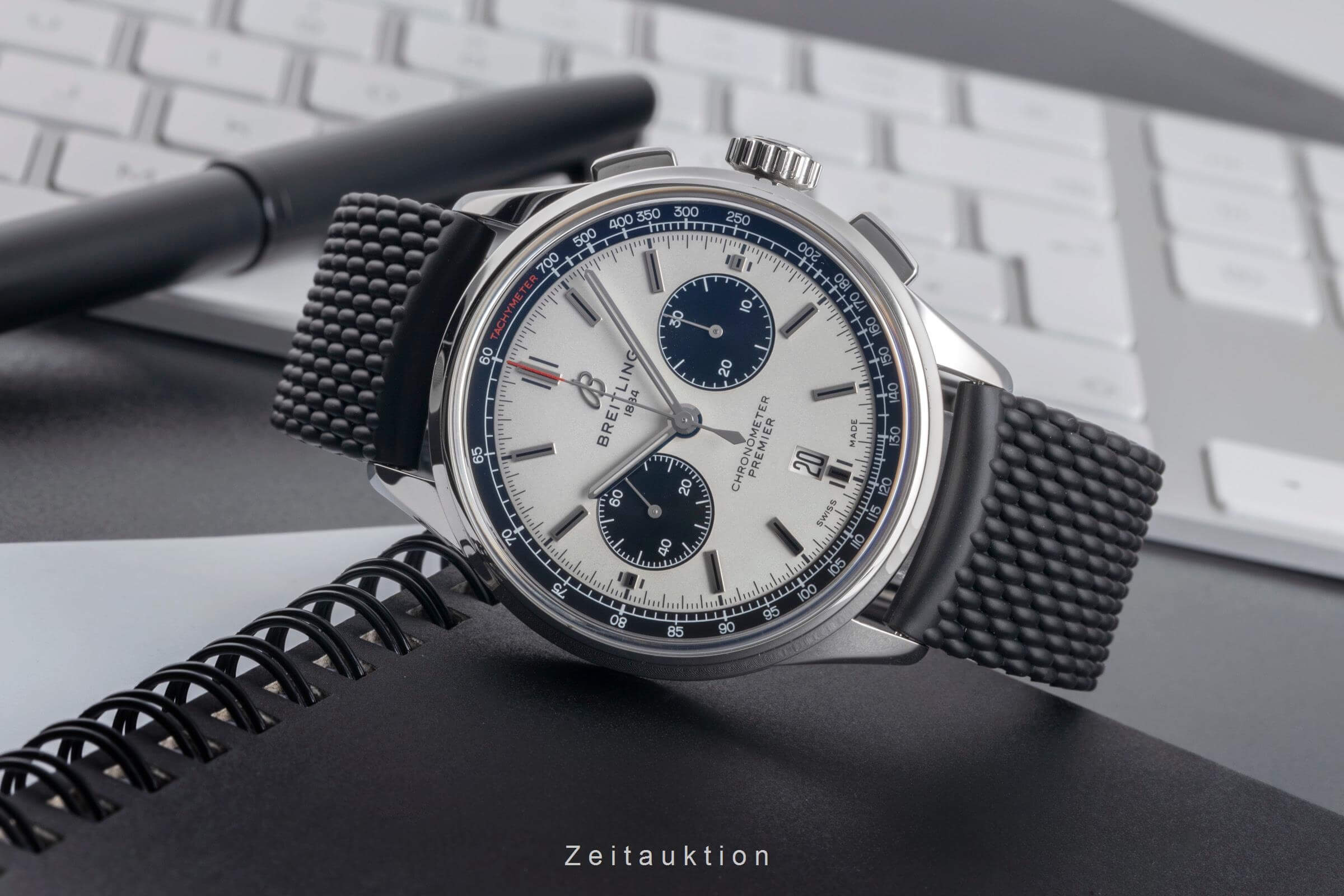 Breitling Premier chronograph steel automatic B01 Ref