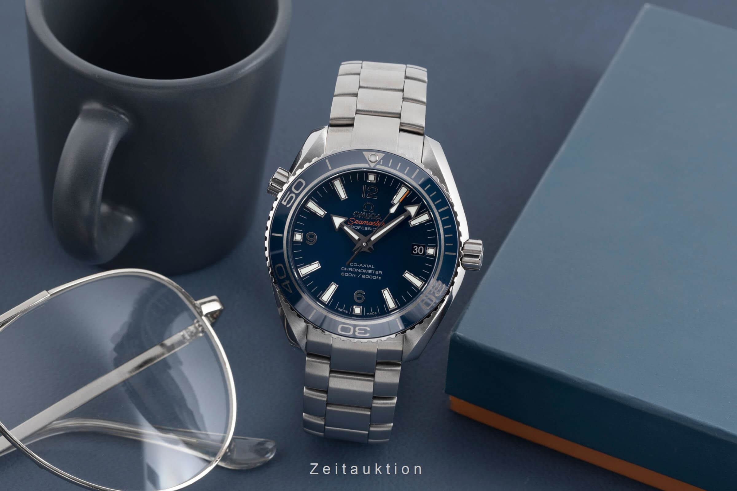 Omega Seamaster Titan Automatik Herrenuhr Ref. 232.90.42.21.03.001 B&P 2016 [2502067]