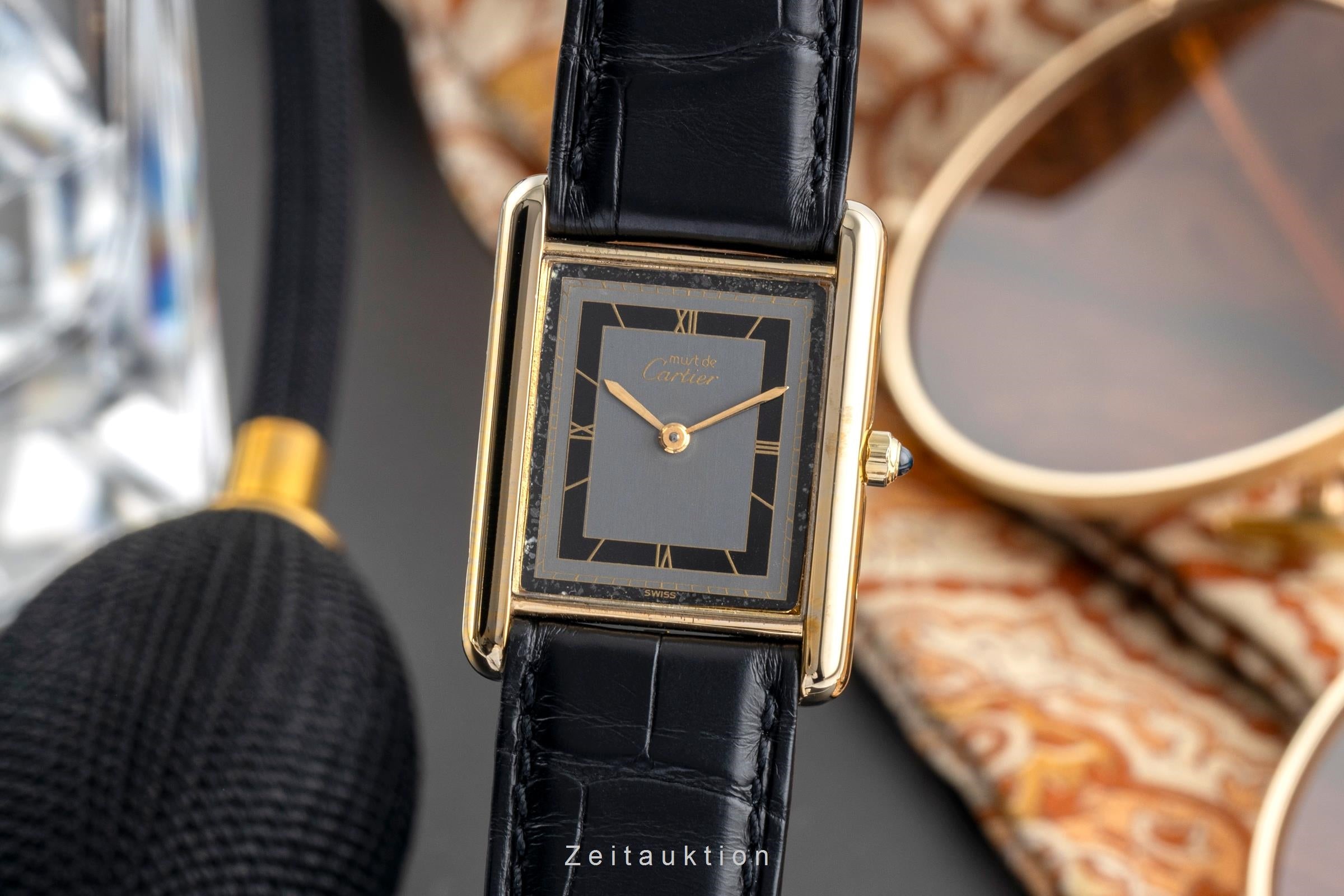 Cartier Tank silver-gilt quartz Kal. 81 Ref. 6 81006 | 2502069