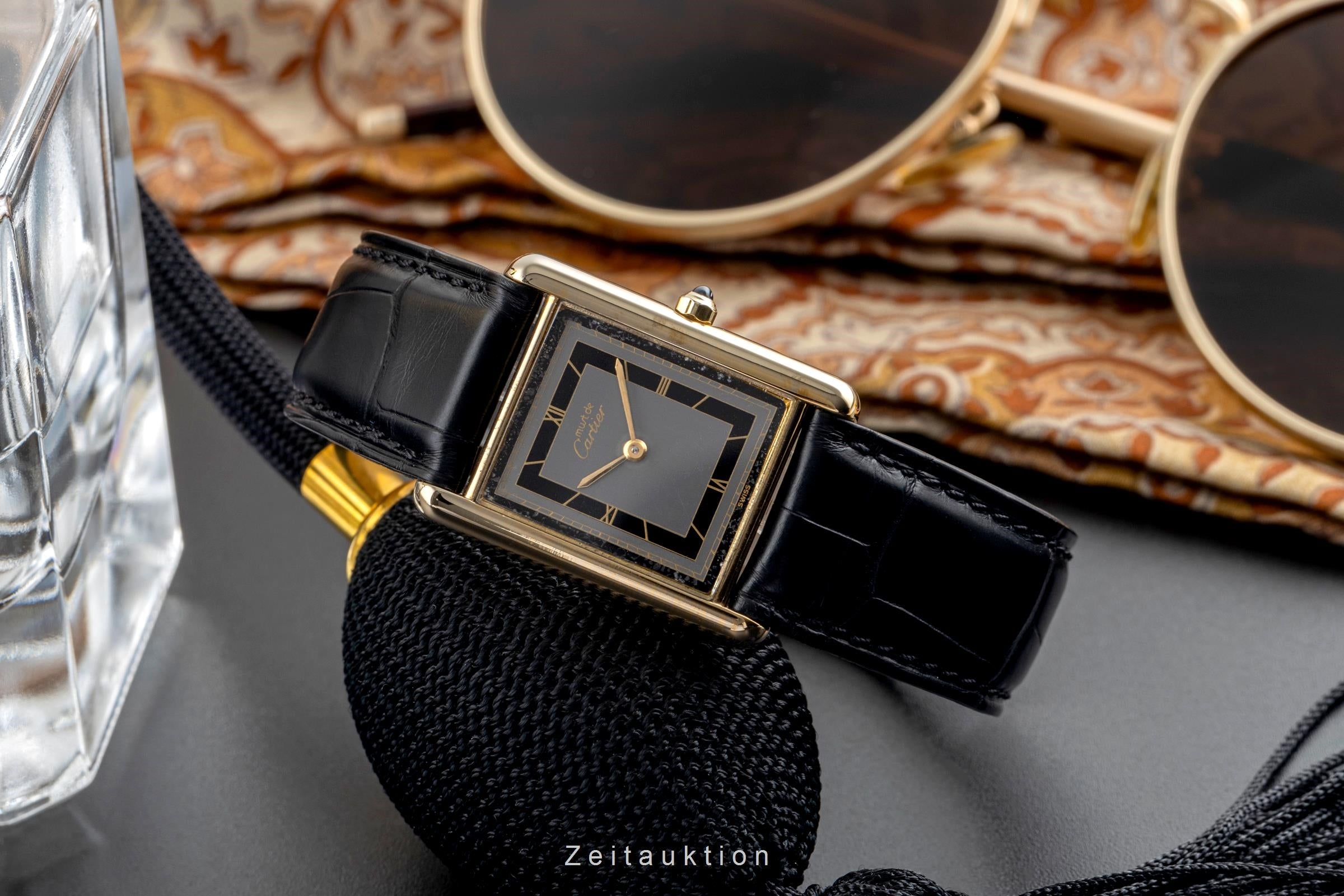 Cartier Tank argent doré quartz unisexe 6 81006  [2502069]