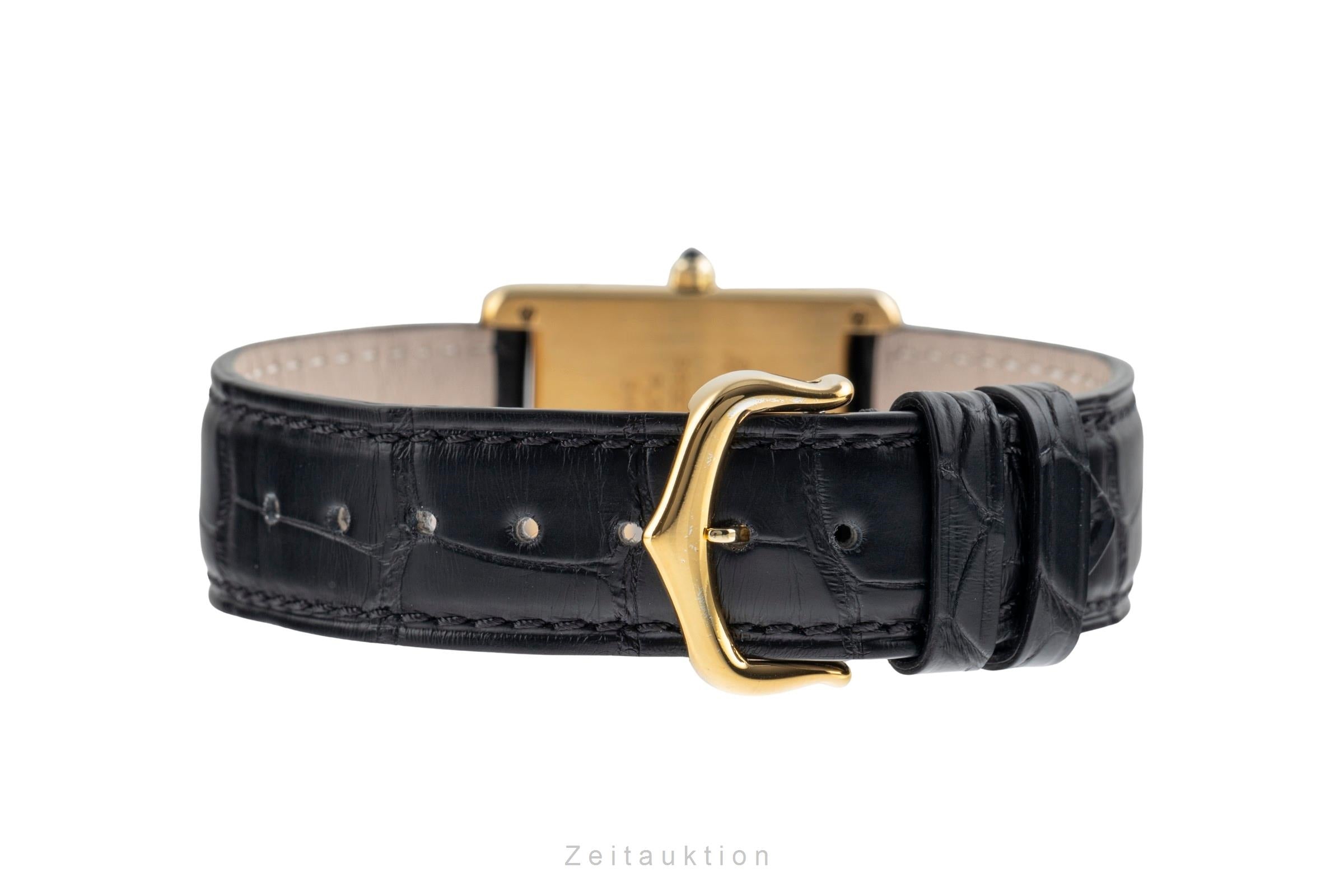 Cartier Tank argent doré quartz unisexe 6 81006  [2502069]