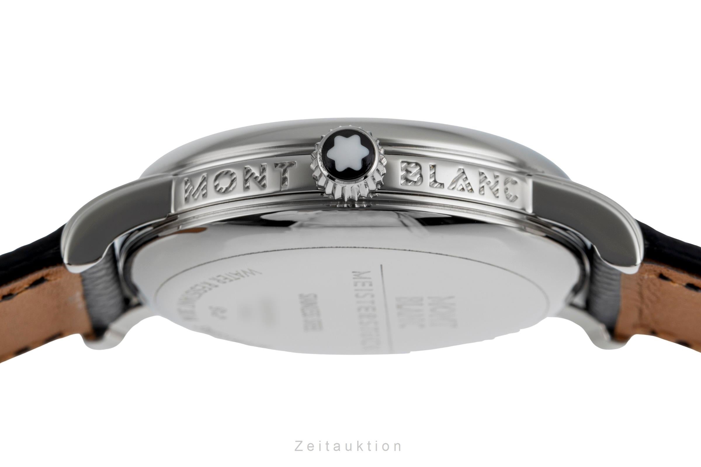 Montblanc Meisterstück Date 36mm Edelstahl Herrenuhr Ref. 7042 [2502070]