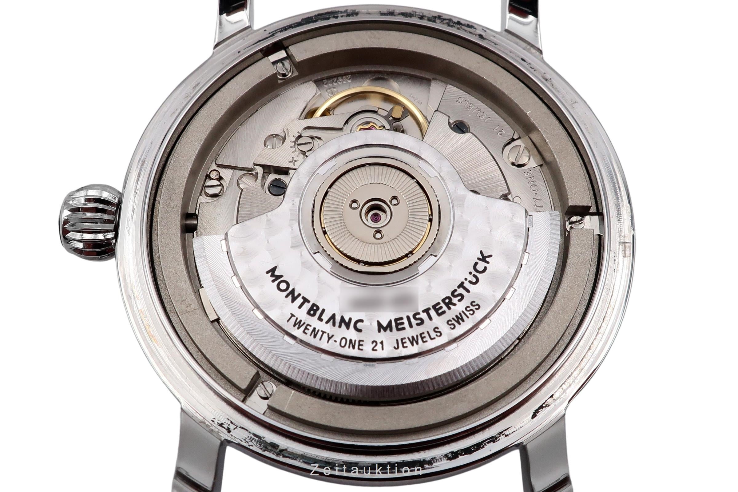 Montblanc Meisterstück Date 36mm Edelstahl Herrenuhr Ref. 7042 [2502070]