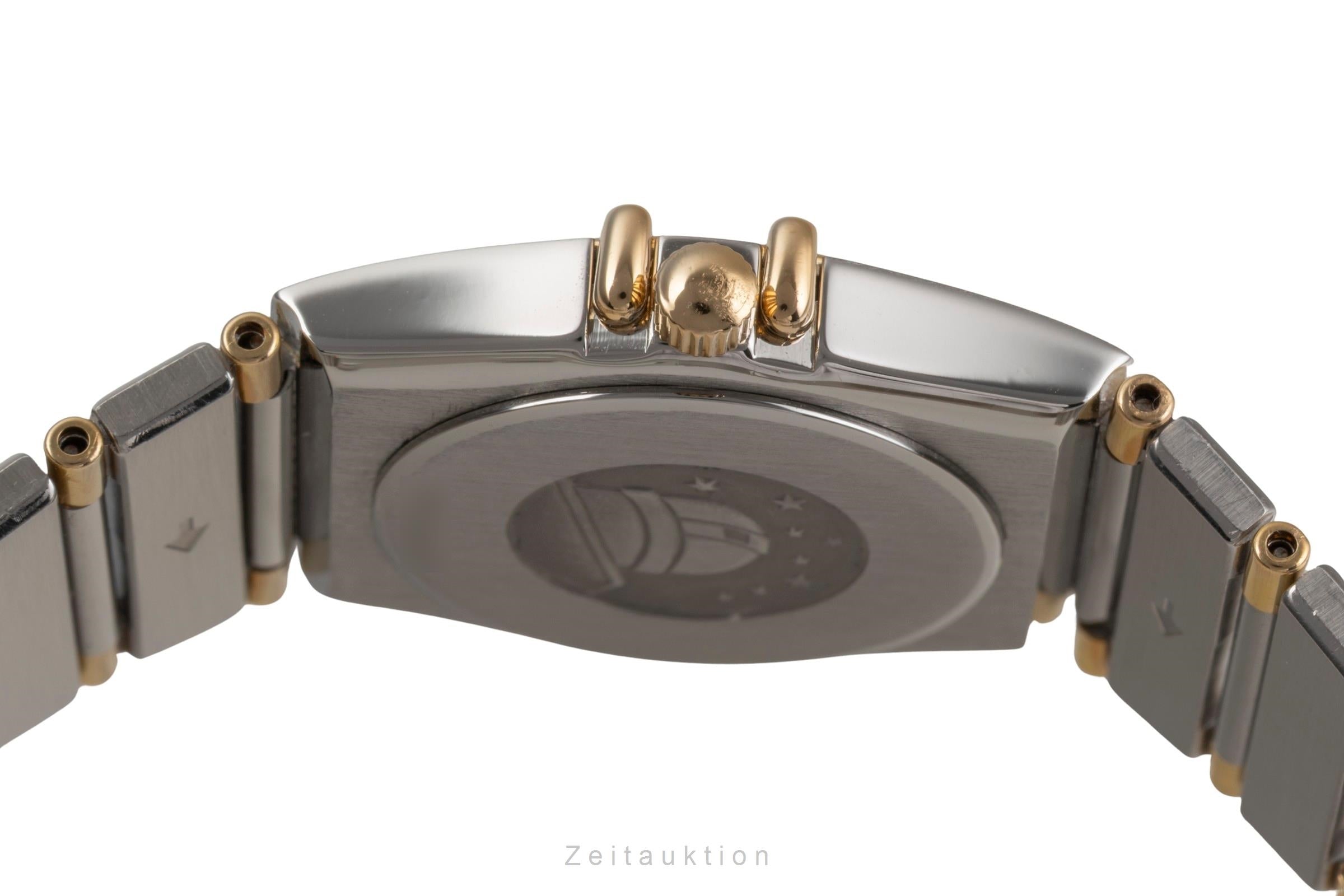 Omega Constellation steel / gold quartz women's watch 1370.20.00  [2502071]