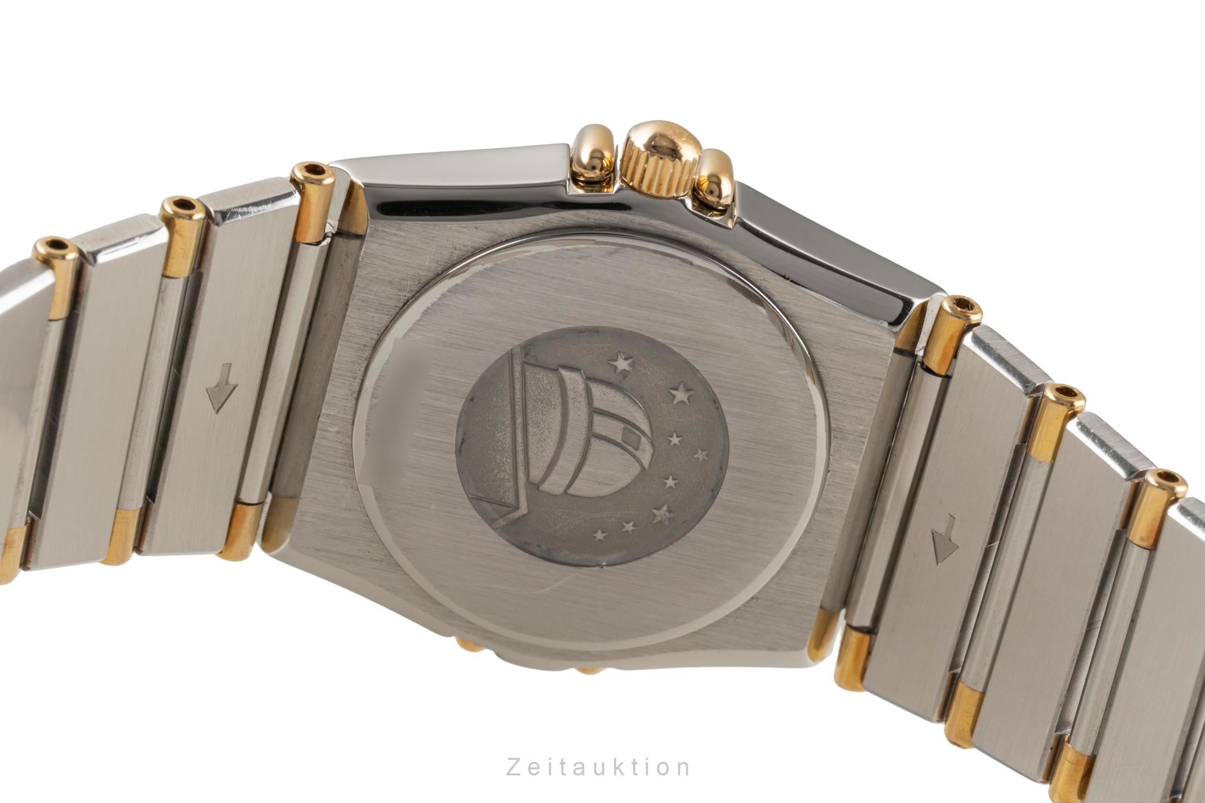 Omega Constellation steel / gold quartz women's watch 1370.20.00  [2502071]