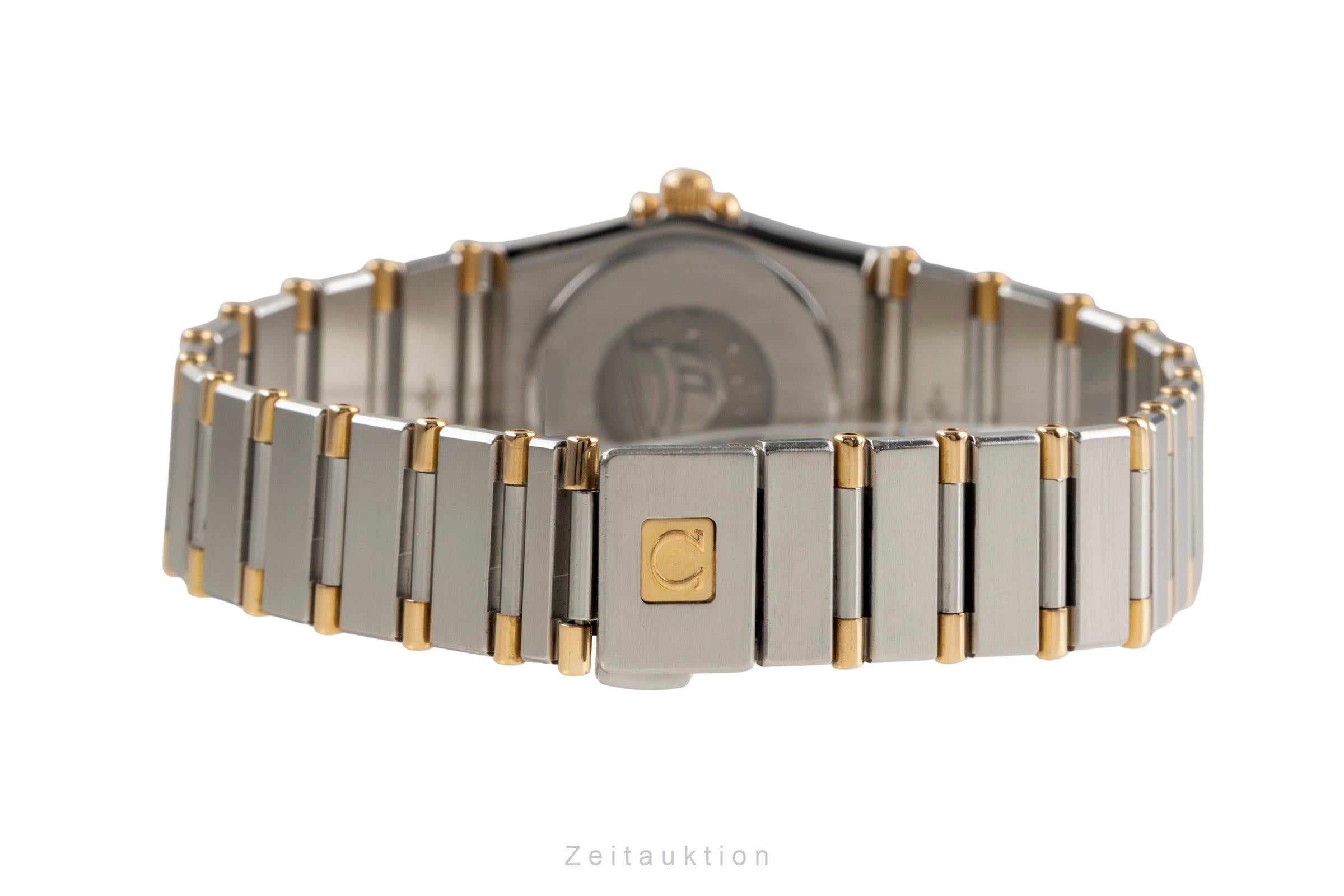 Omega Constellation steel / gold quartz women's watch 1370.20.00  [2502071]
