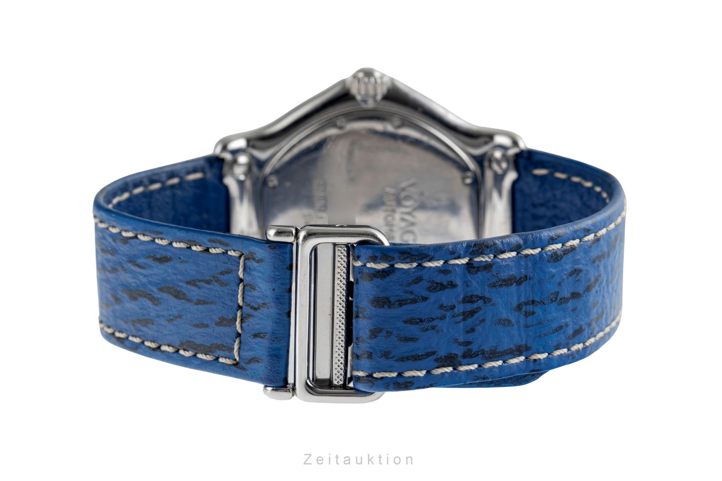 Ebel Voyager GMT World Timer Automatik Stahl Datum Herrenuhr Ref. 9124913  [2502073]