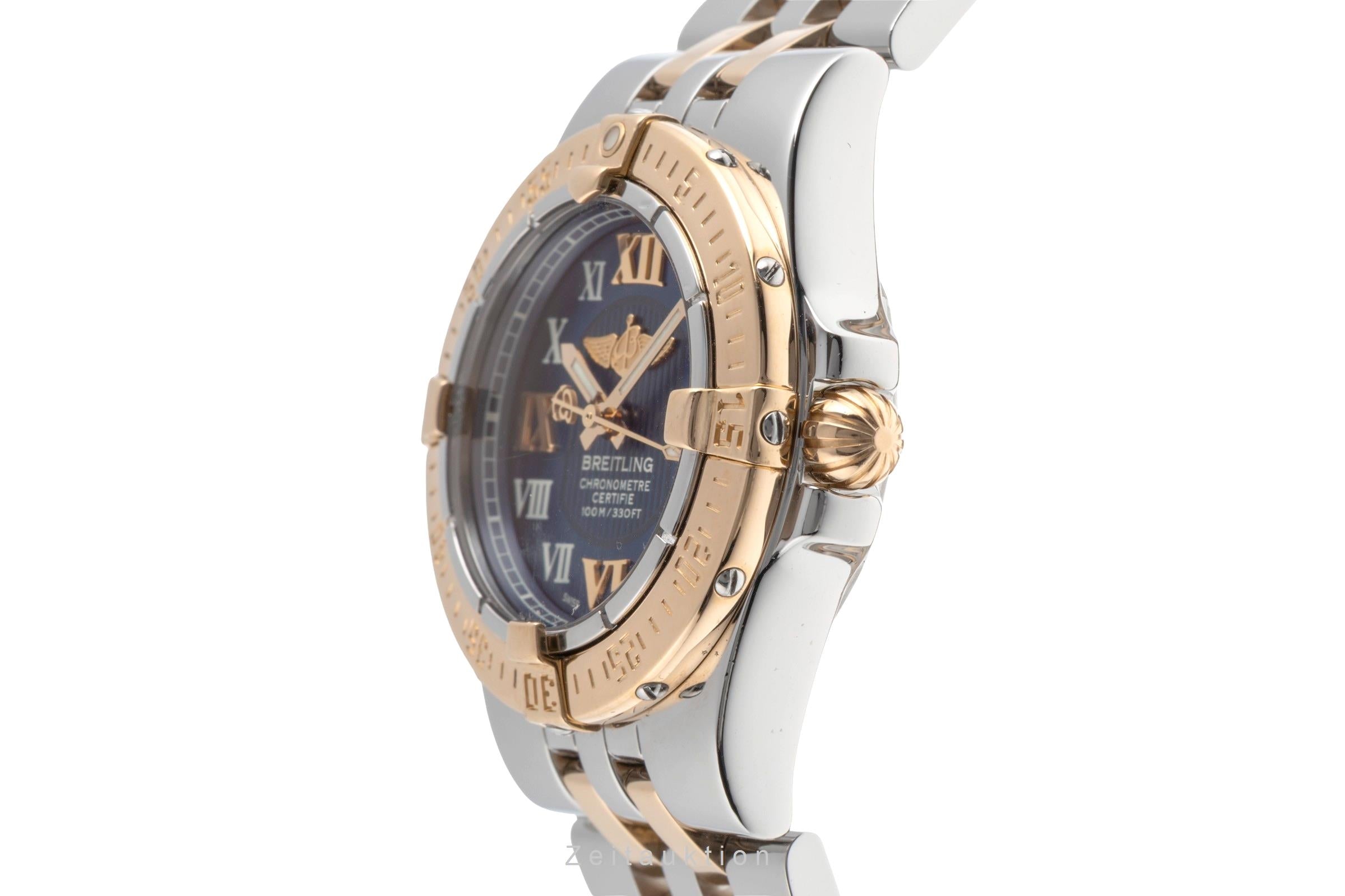 Breitling Galactic 30 Stahl / Gold Quarz Damenuhr Ref. C71340 Klassiker  [2502076]