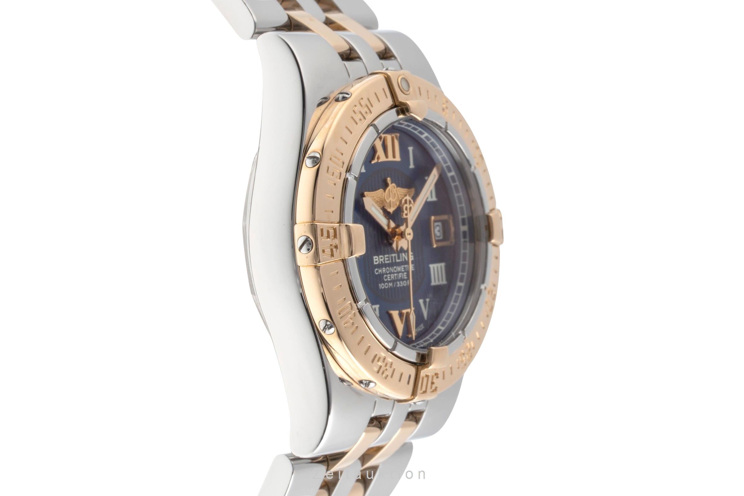 Breitling Galactic 30 Stahl / Gold Quarz Damenuhr Ref. C71340 Klassiker  [2502076]