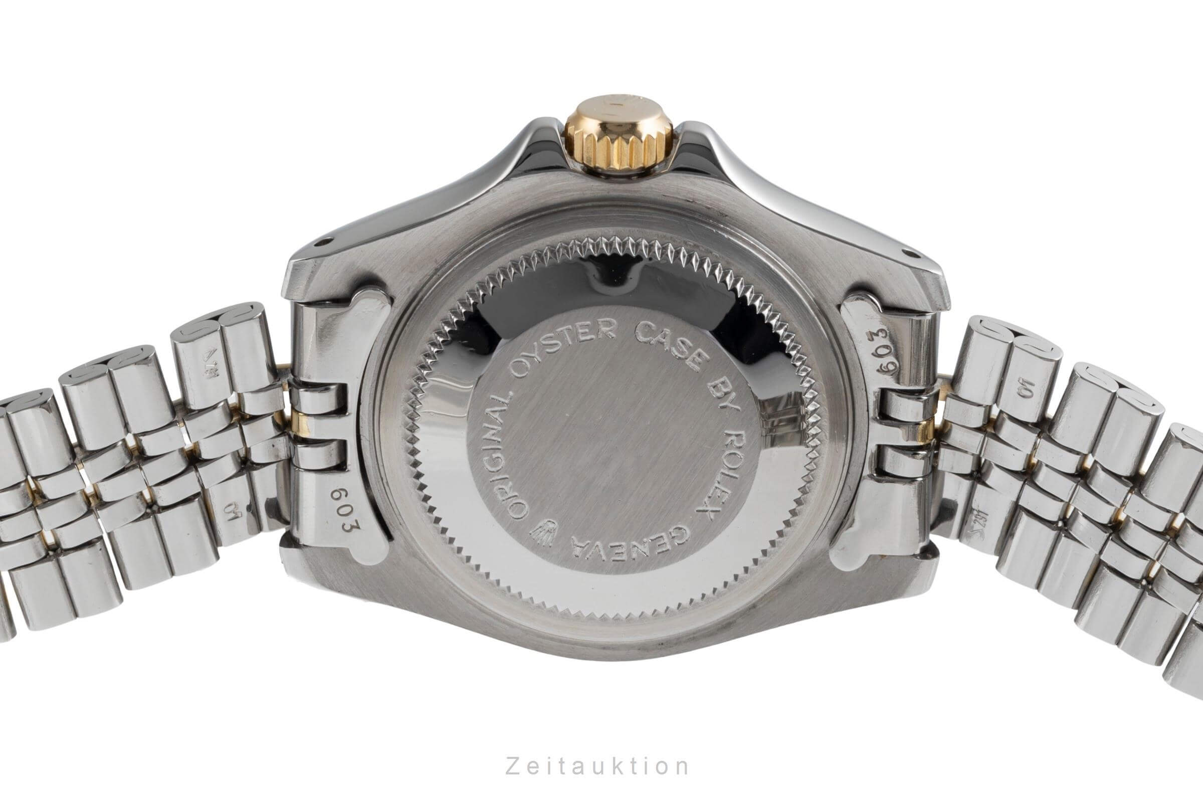 Tudor Lady-Sub acero / oro automático reloj para damas  96093  [2502078]