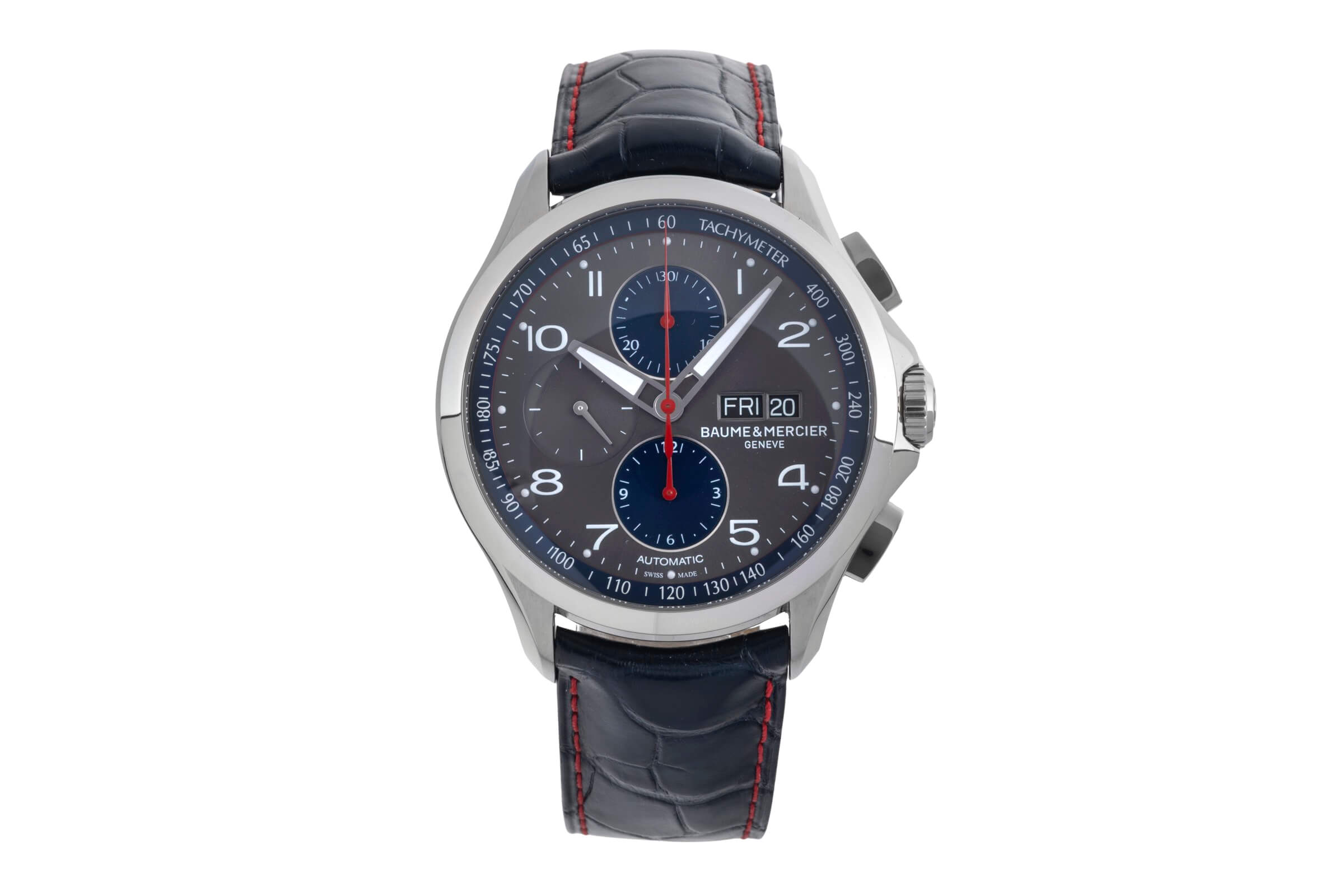 Baume Mercier Clifton chronograph steel automatic BM137750