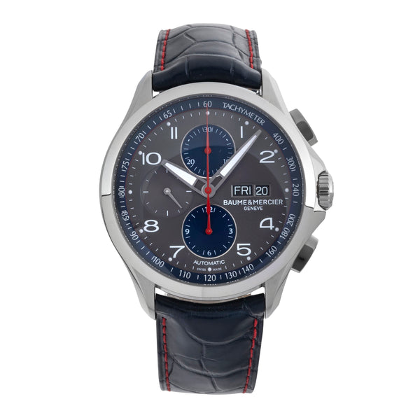 Baume & Mercier Clifton chronograph steel automatic men's watch MOA10370 65826  [2502080]