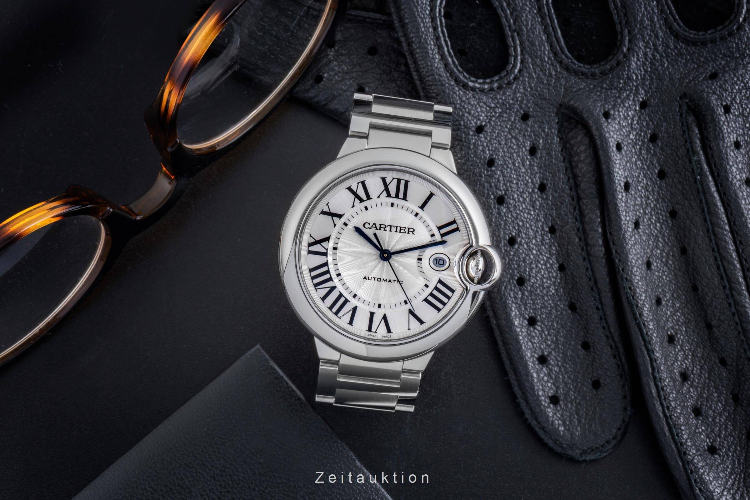 Cartier Ballon Bleu de Cartier acero automático reloj para caballeros W69012Z4  [2502083]