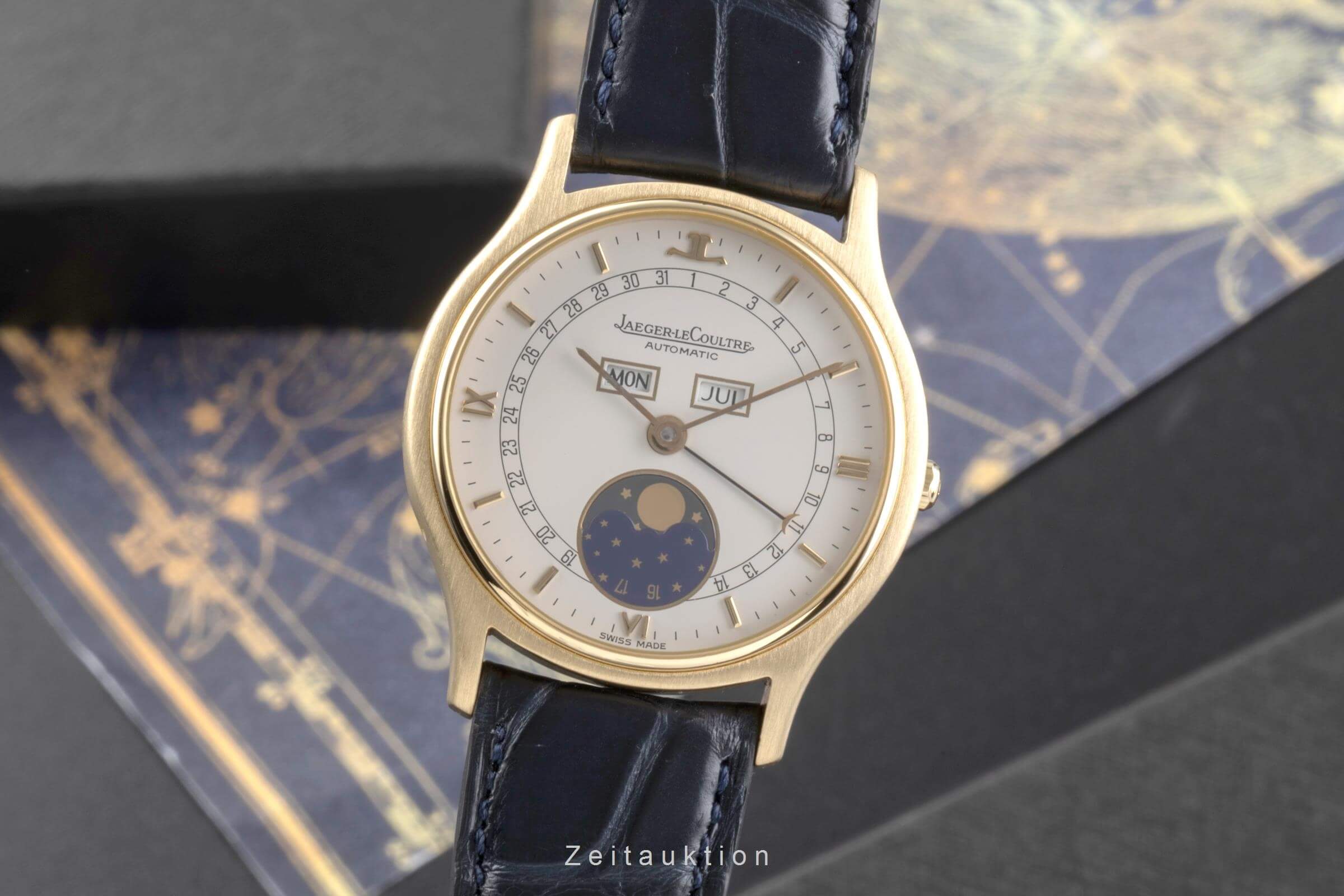 Jaeger LeCoultre oro 18 ct automatismo orologio da uomo 141.119.1  [2502085]
