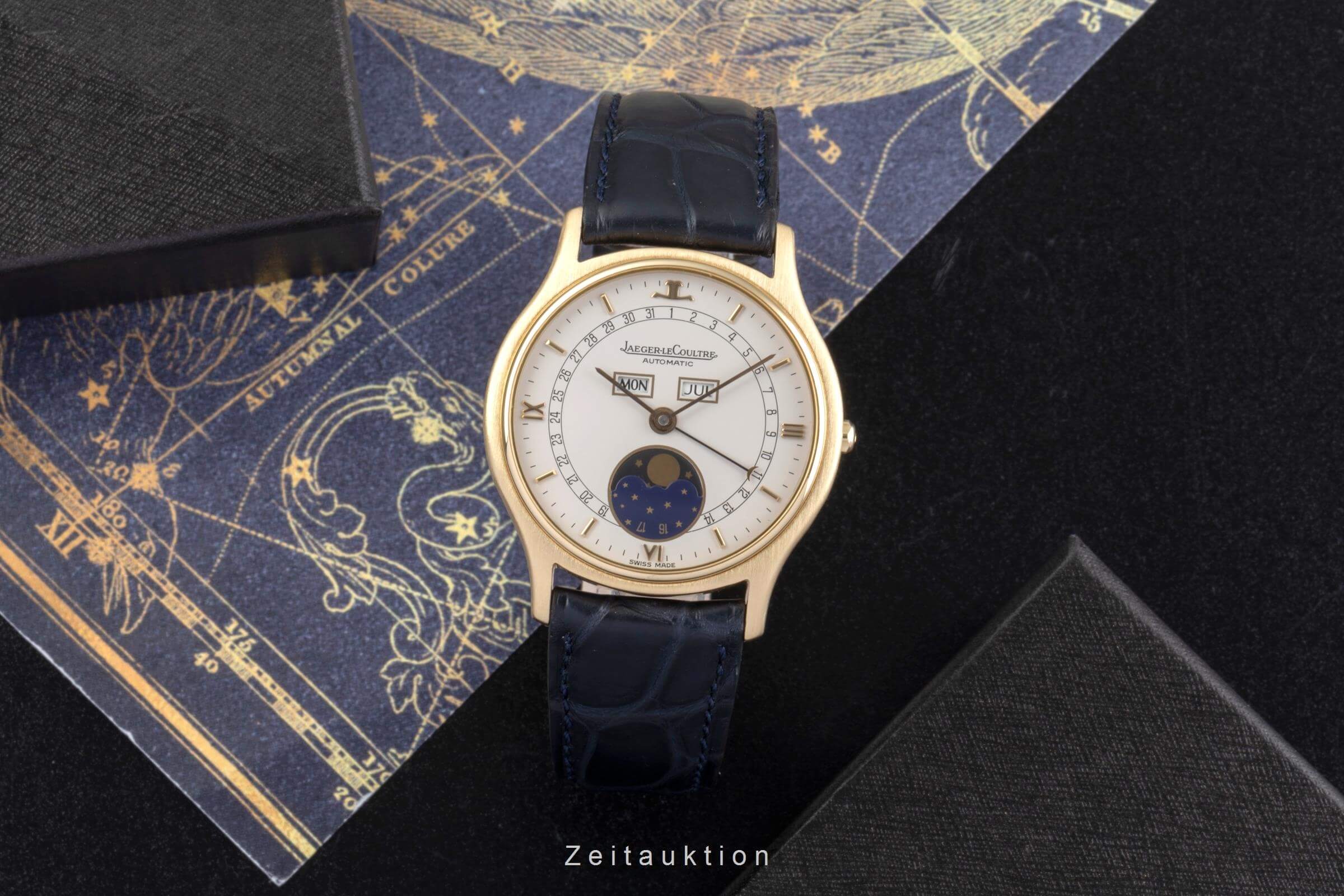 Jaeger LeCoultre oro 18 ct automatismo orologio da uomo 141.119.1  [2502085]