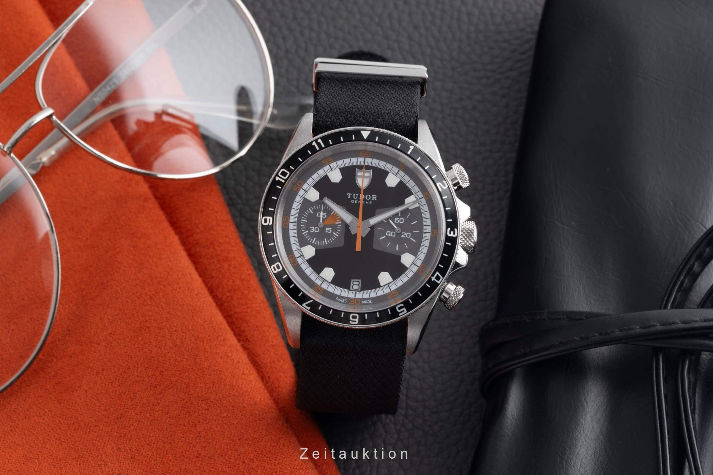 Tudor Heritage Chronograph  cronografo acciaio automatismo orologio da uomo 70330N  [2502090]