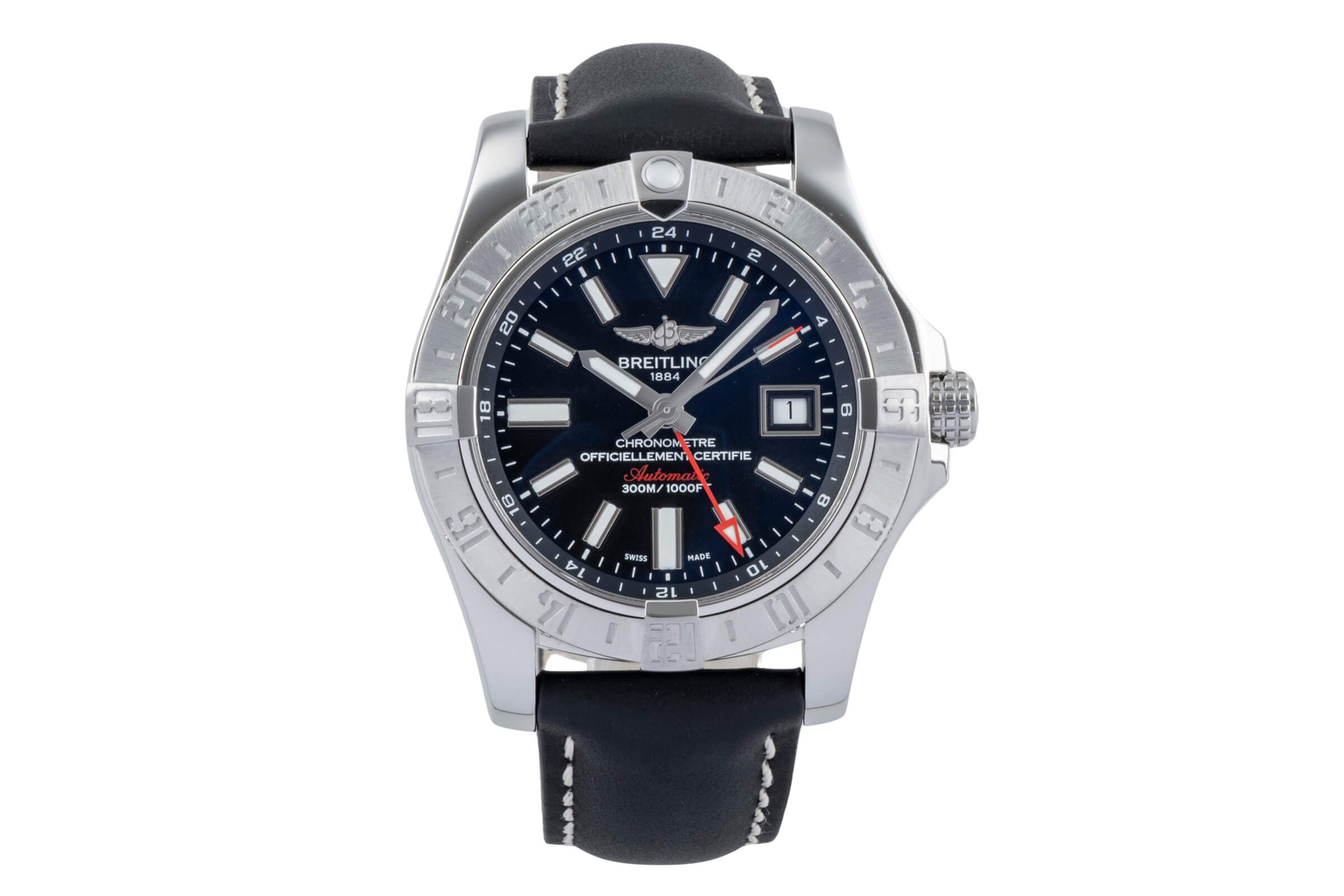 Breitling Avenger GMT Stahl Automatik Herrenuhr Ref. A3239011/BC35 B&P 2018 [2502091]