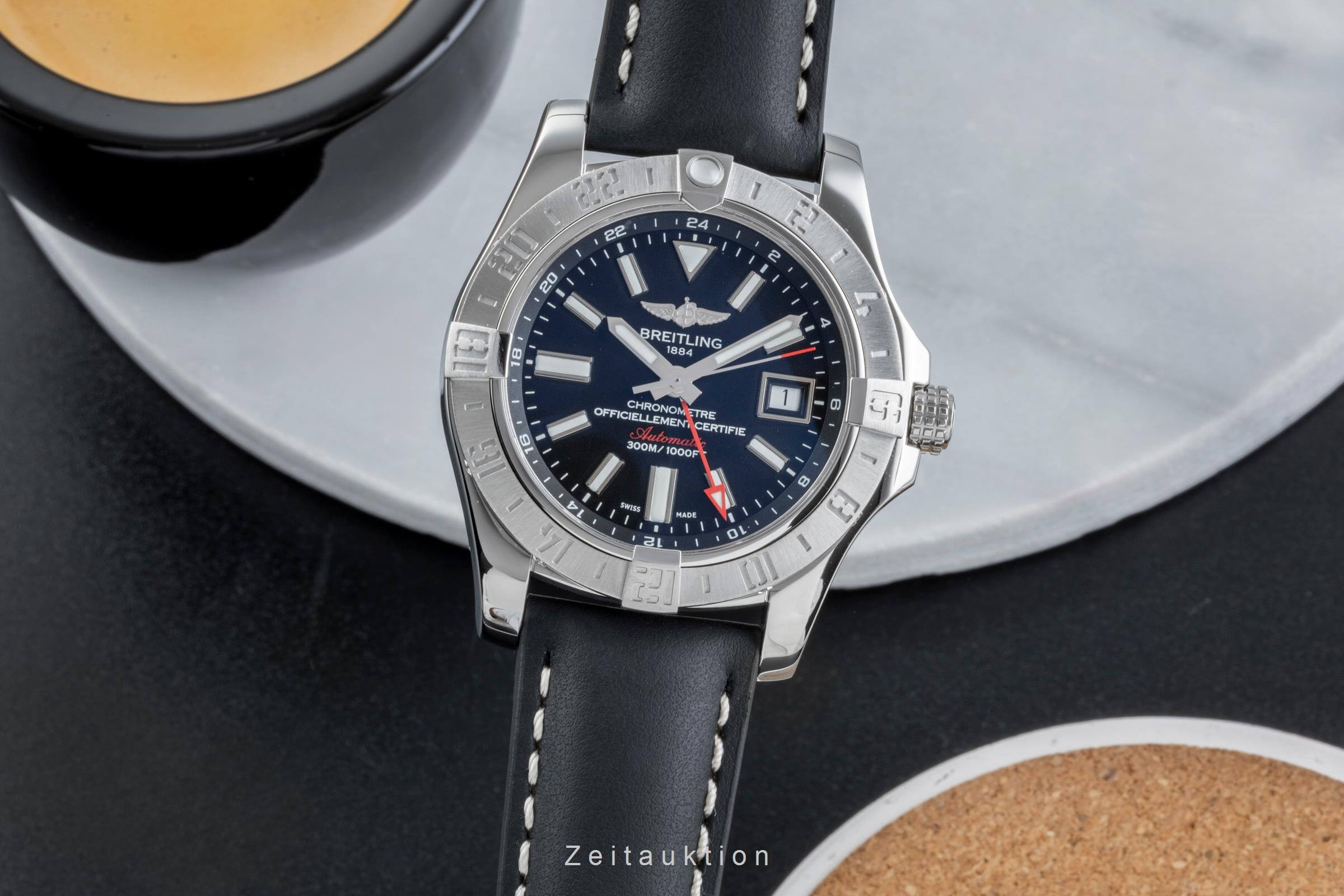 Breitling Avenger GMT Stahl Automatik Herrenuhr Ref. A3239011/BC35 B&P 2018 [2502091]