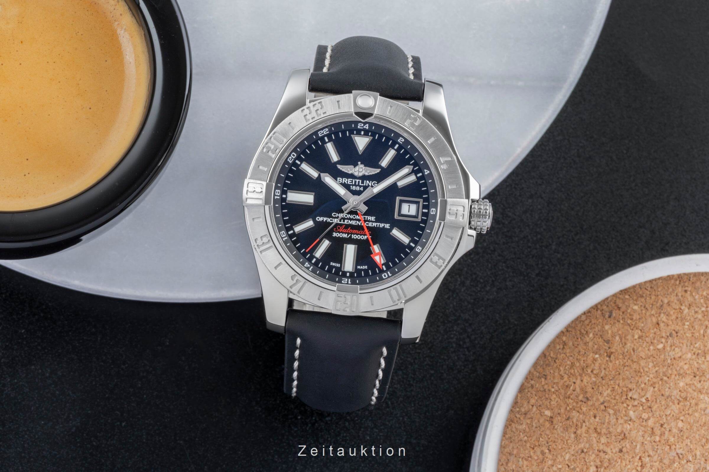 Breitling Avenger GMT Stahl Automatik Herrenuhr Ref. A3239011/BC35 B&P 2018 [2502091]