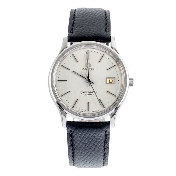 Omega Seamaster steel quartz men's watch 196.0106 Vintage  [2502093]