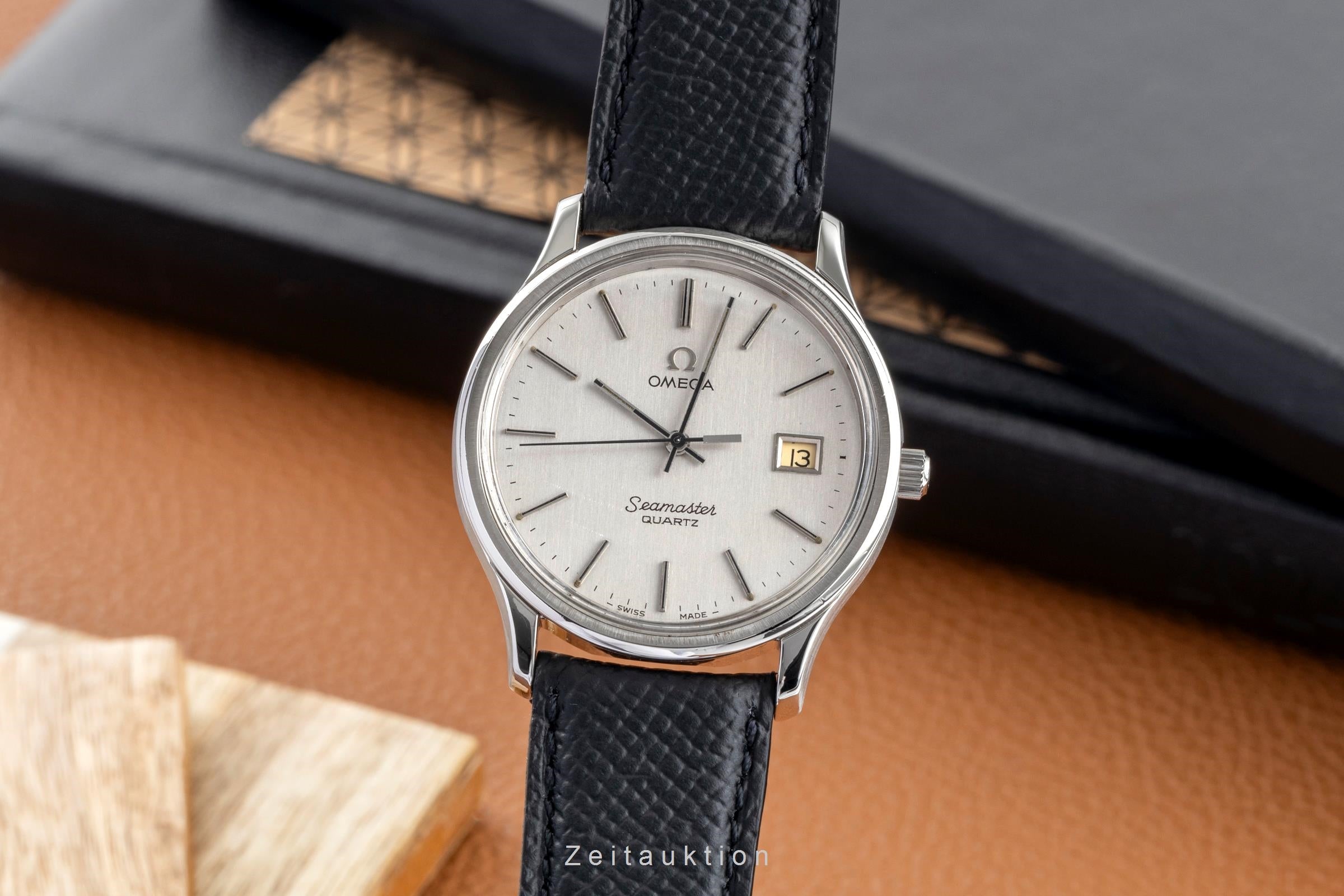 Omega Seamaster steel quartz men's watch 196.0106 Vintage  [2502093]