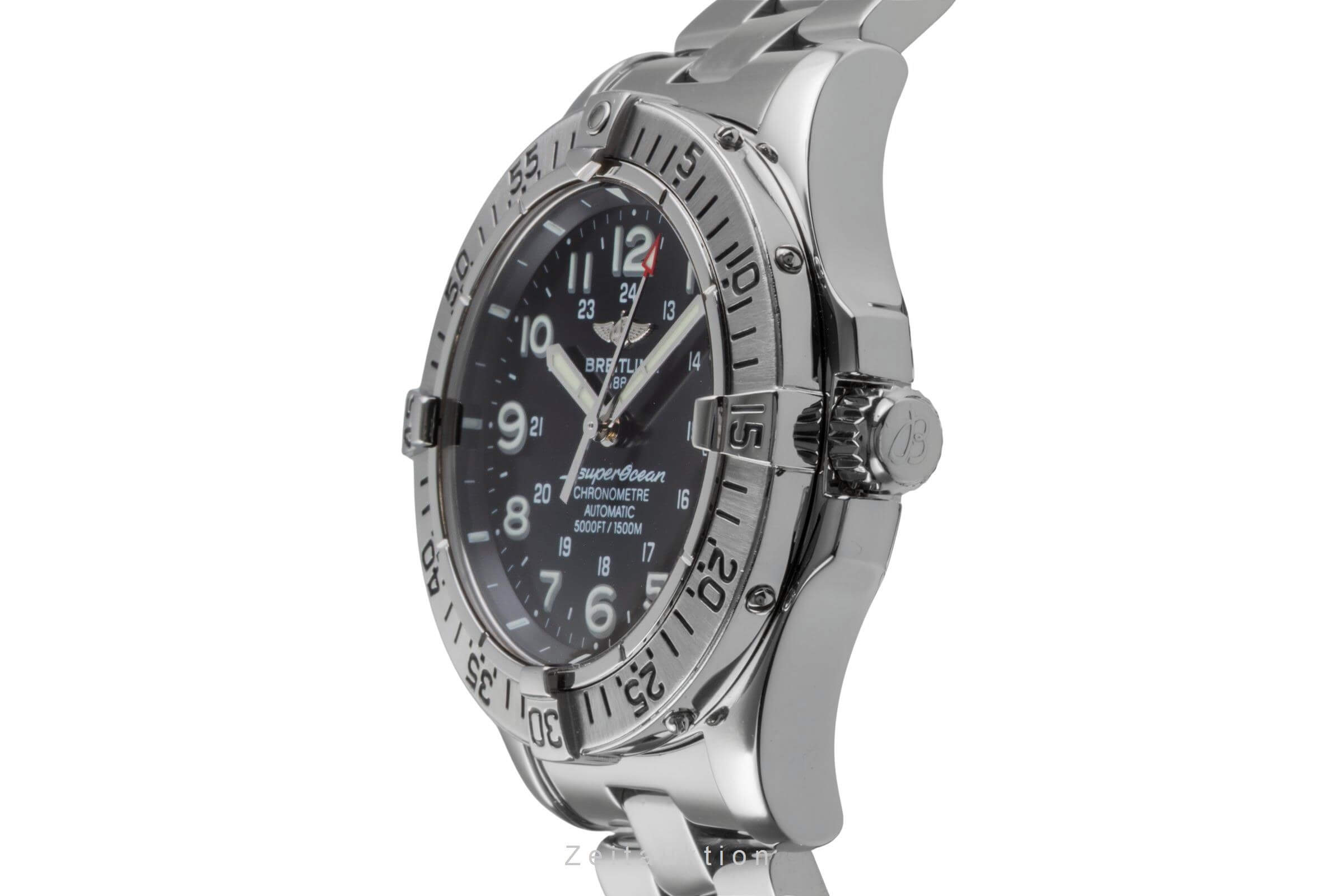 Breitling Superocean acciaio automatismo orologio da uomo A17360 LP: 5300EUR  [2502098]