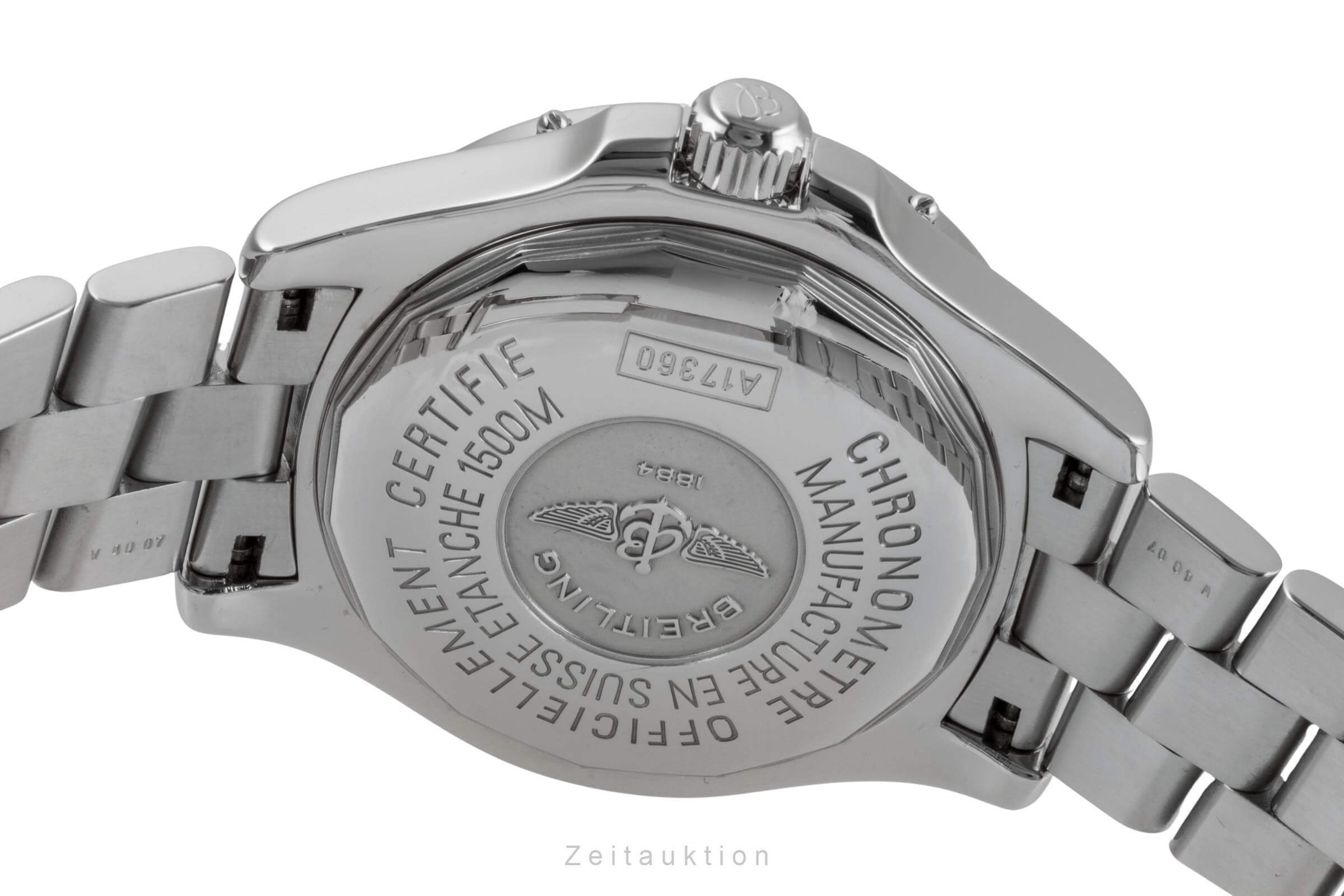 Breitling Superocean acciaio automatismo orologio da uomo A17360 LP: 5300EUR  [2502098]